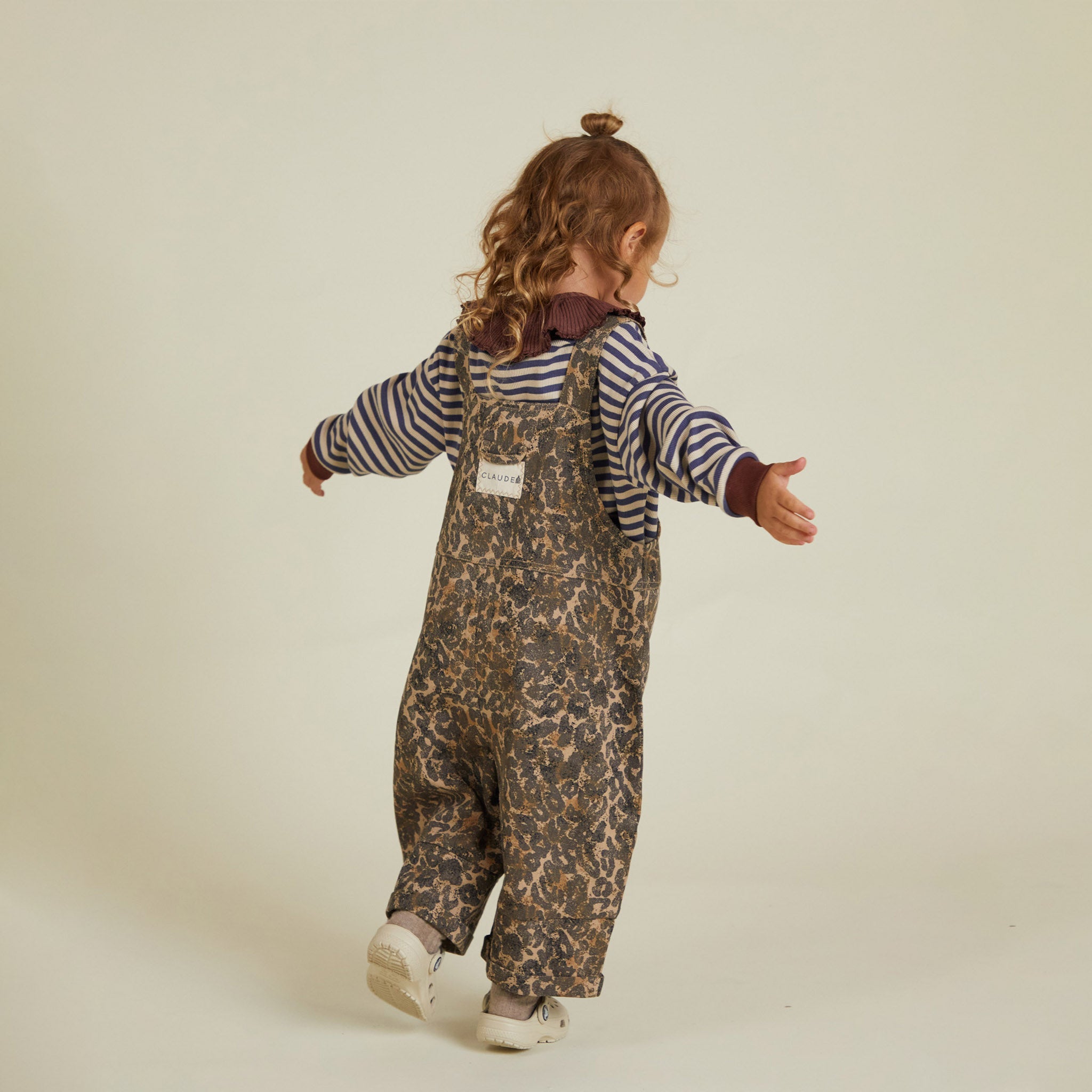 Blythe Leopard Dungarees