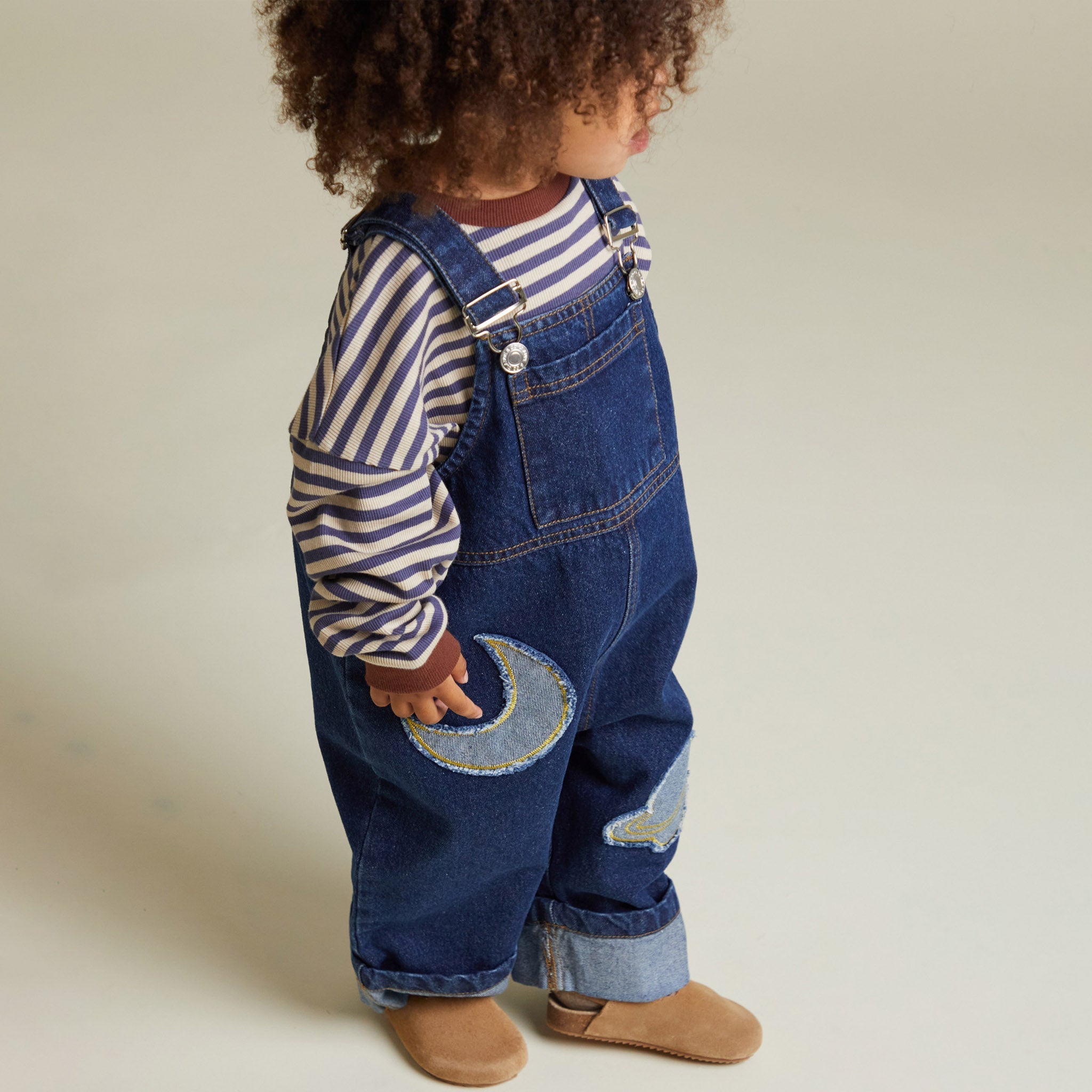 Blythe Indigo Denim Dungarees