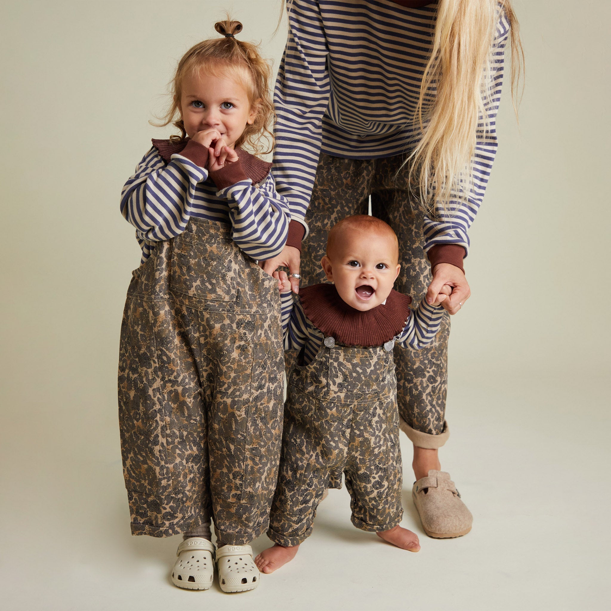 Blythe Leopard Dungarees