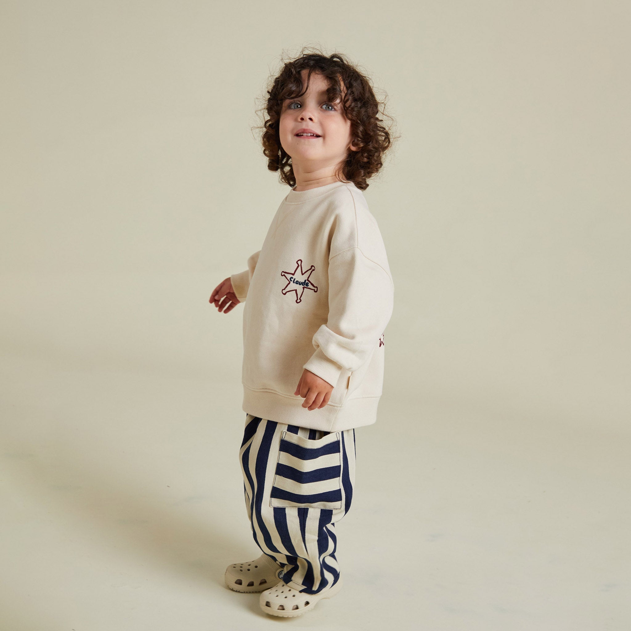 Sweatshirt Carner Ecru Cosmic