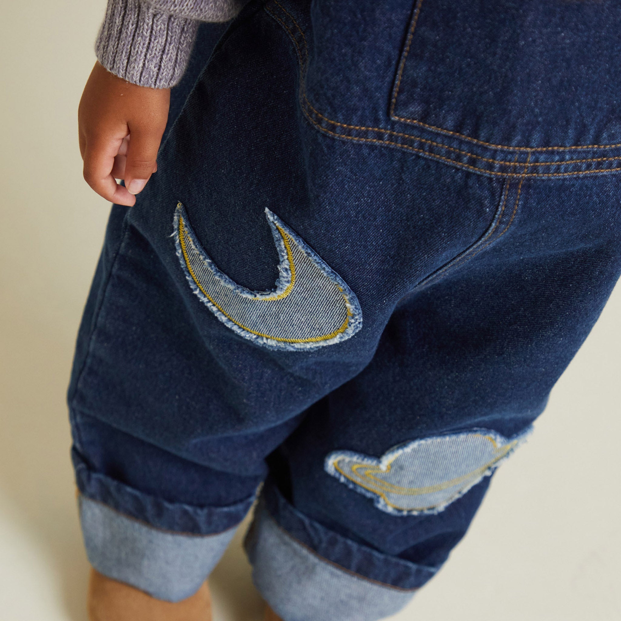 Blythe Indigo Denim Dungarees