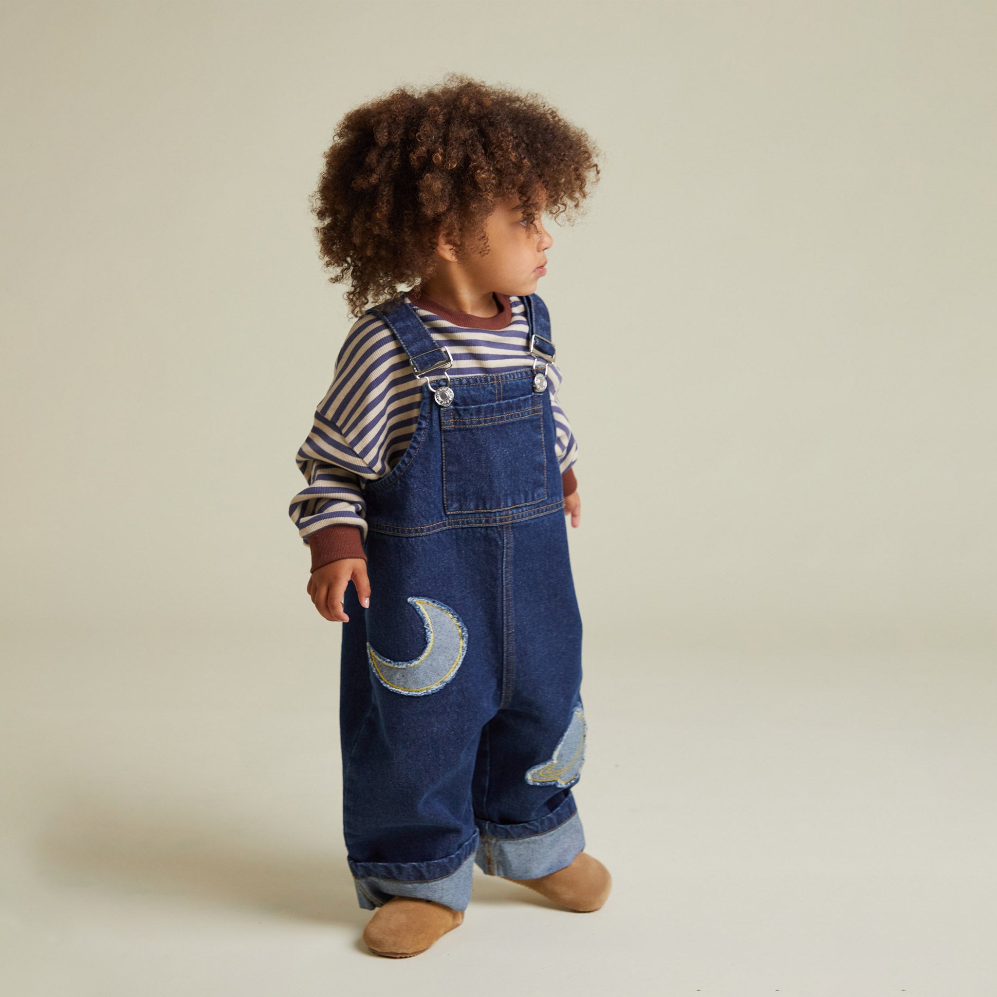 Blythe Indigo Denim Dungarees