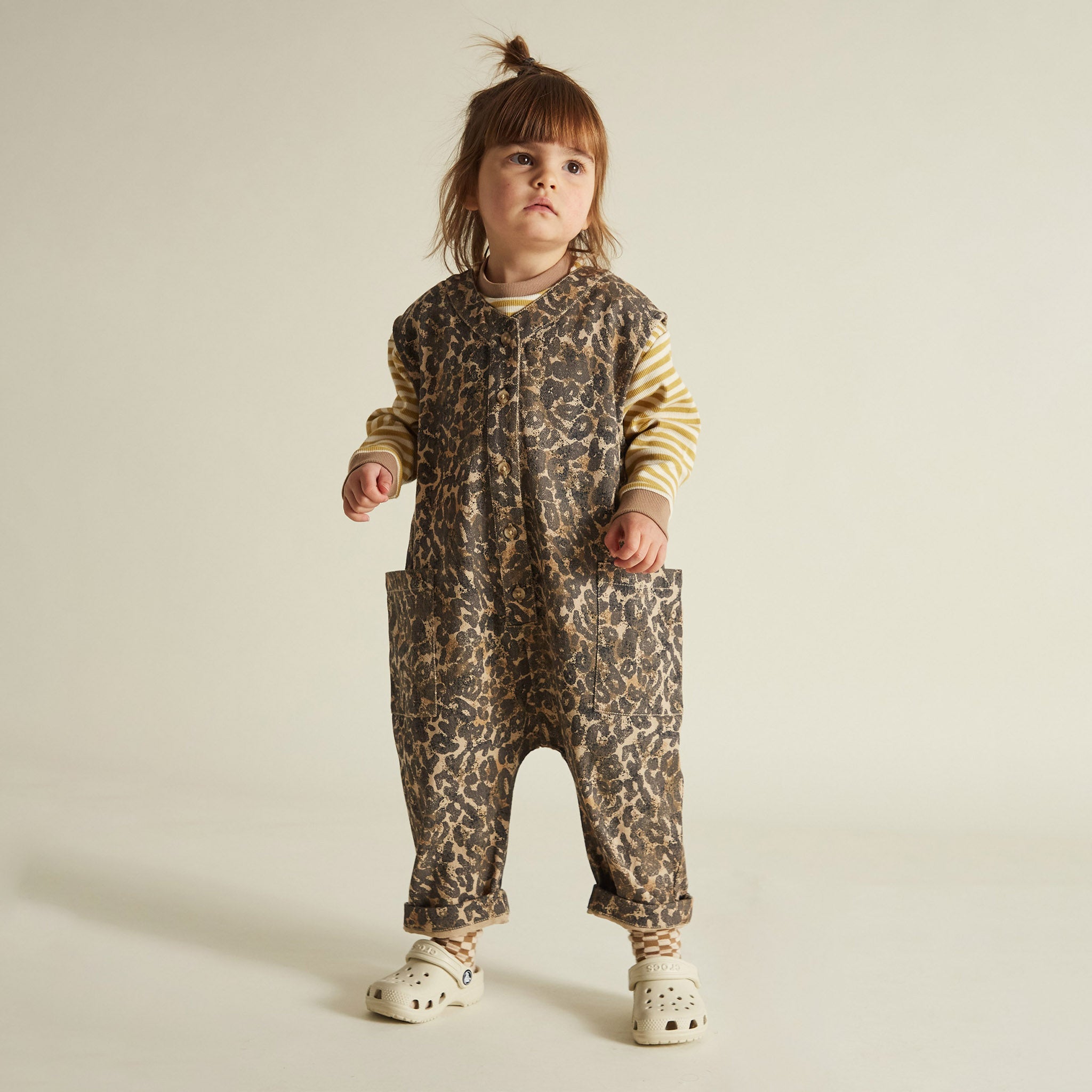 One-piece Print Wren Leopard