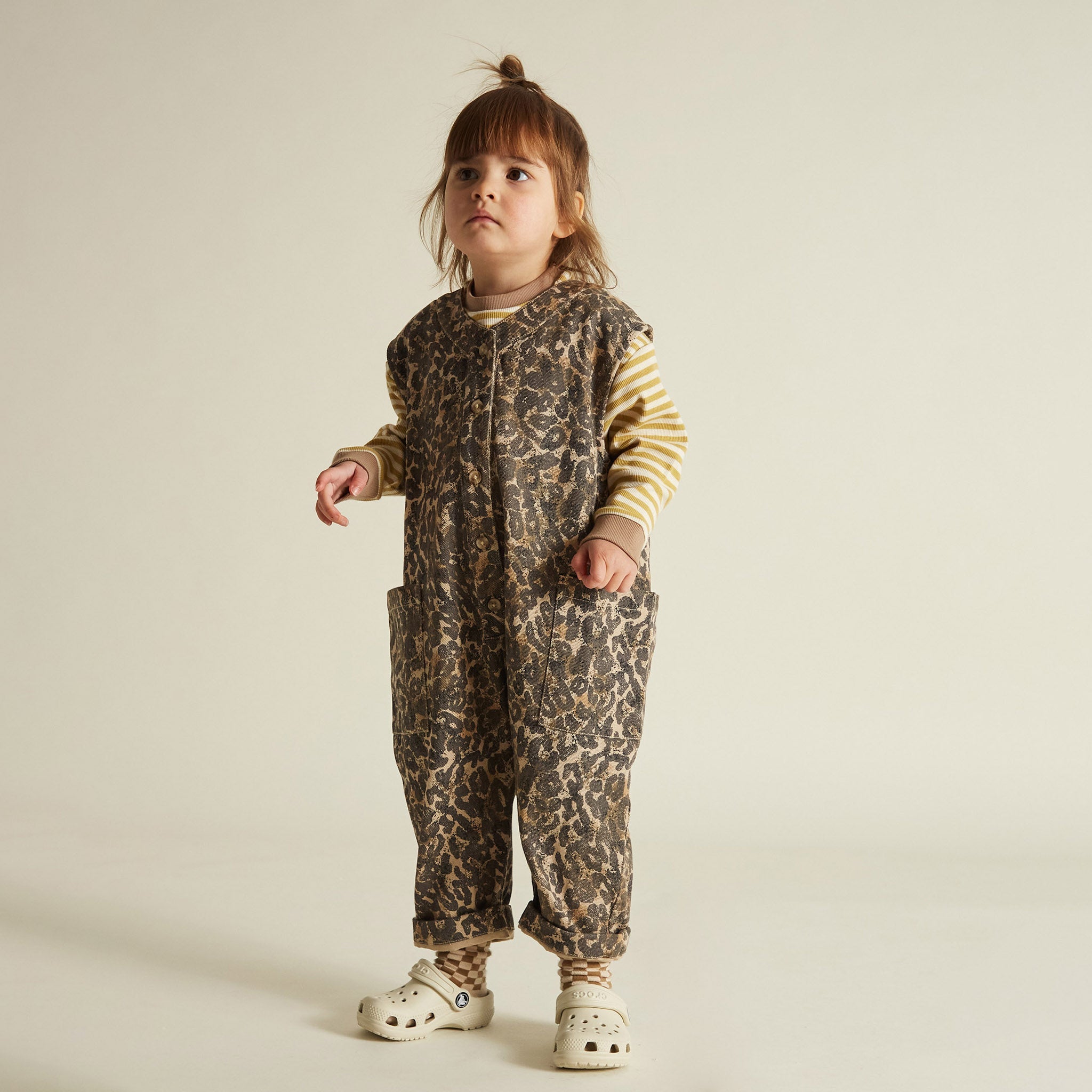 One-piece Print Wren Leopard