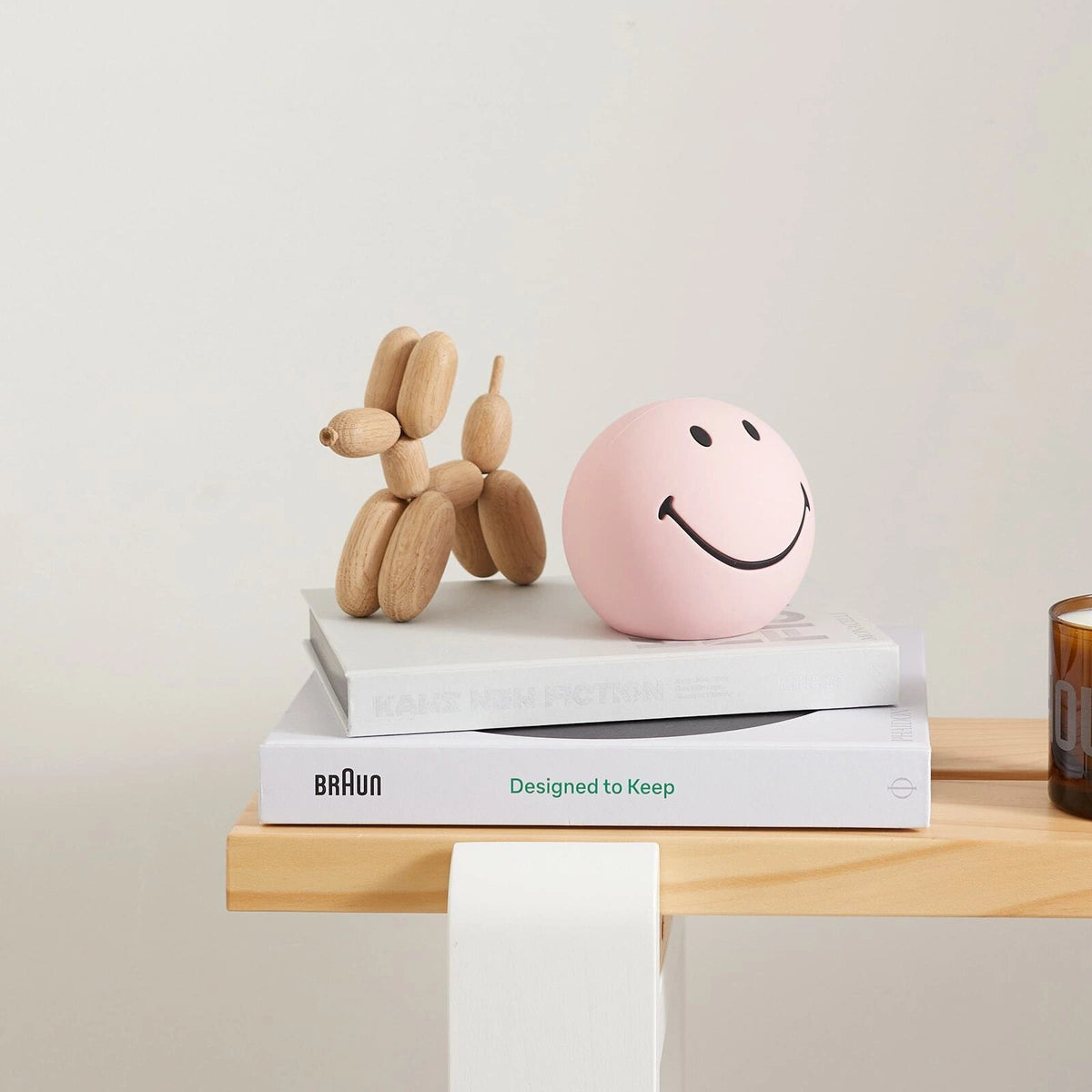 Kinder Nachtlicht Smiley Bundle of Light Pink