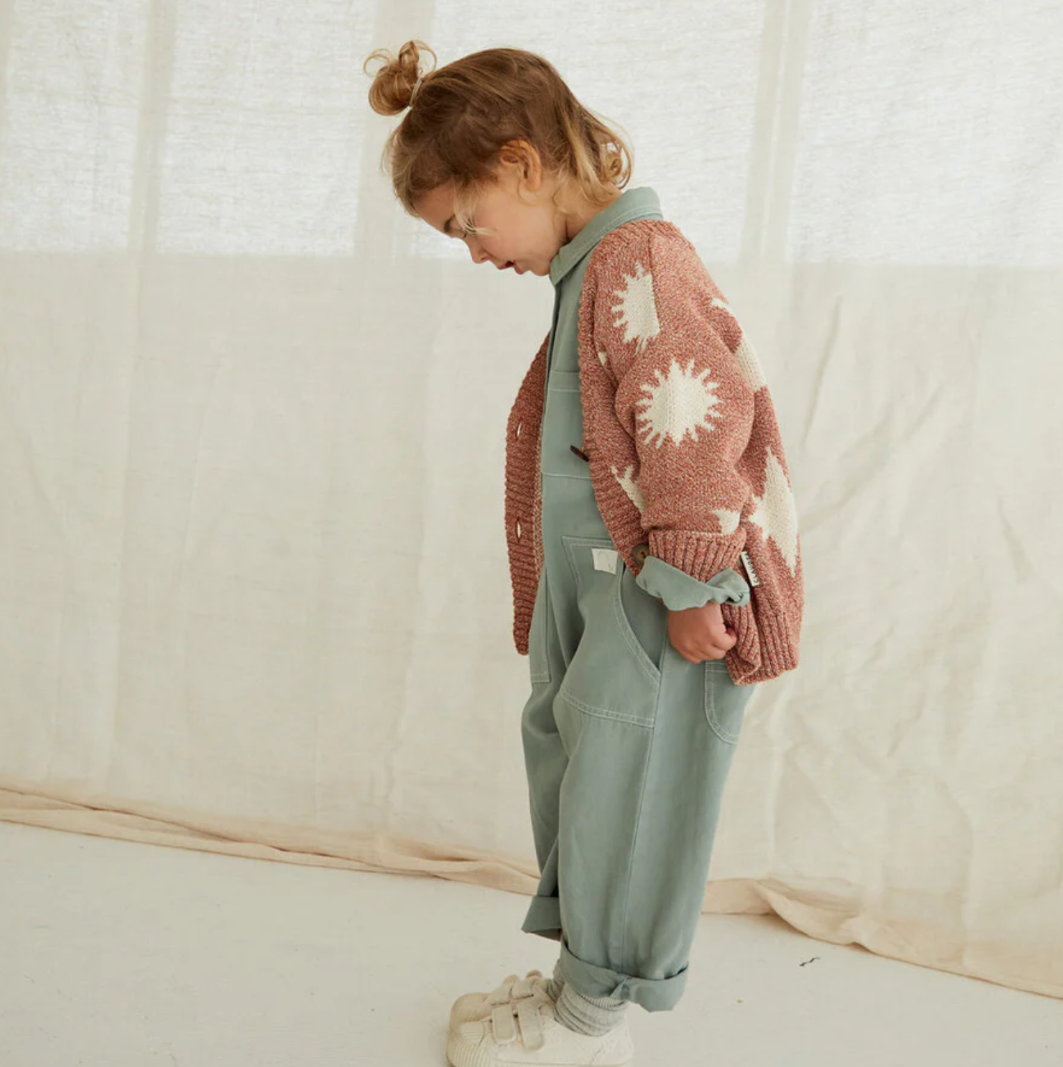 Cozmo Russet Moon Star Cardigan