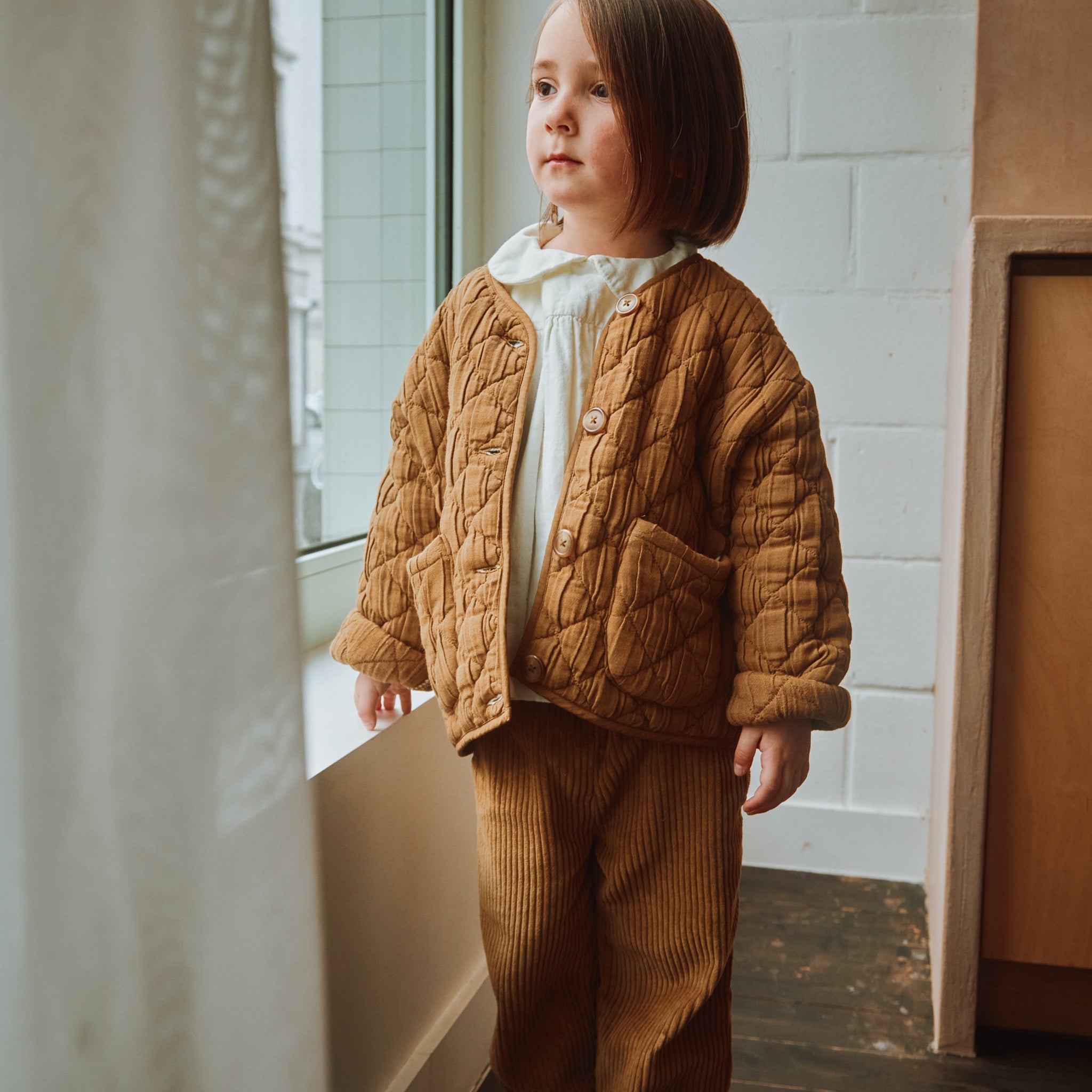 Pantalon Pomelos Dull Gold