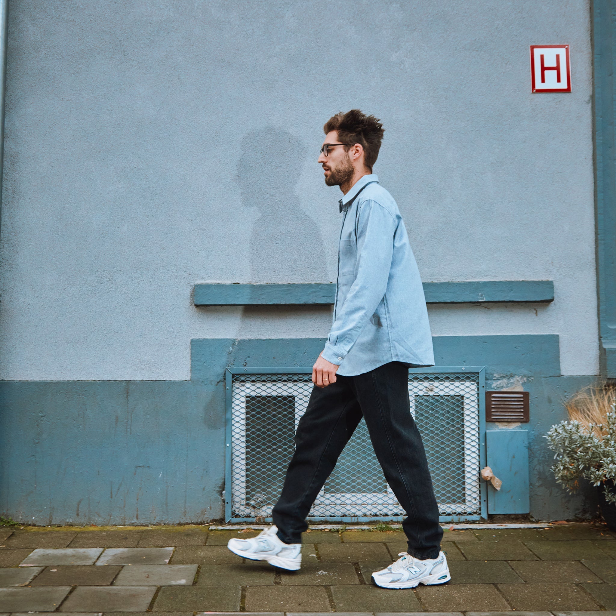 Adult Jeans Carotte Long Noir