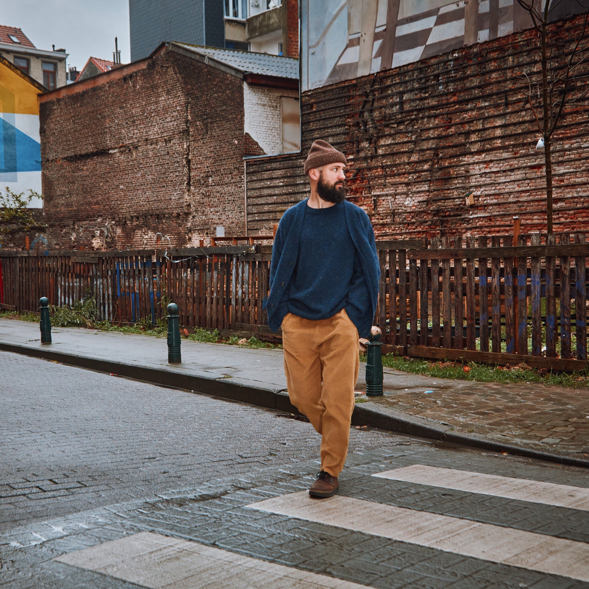 Pantalon adulte Coquelicot Dull Gold