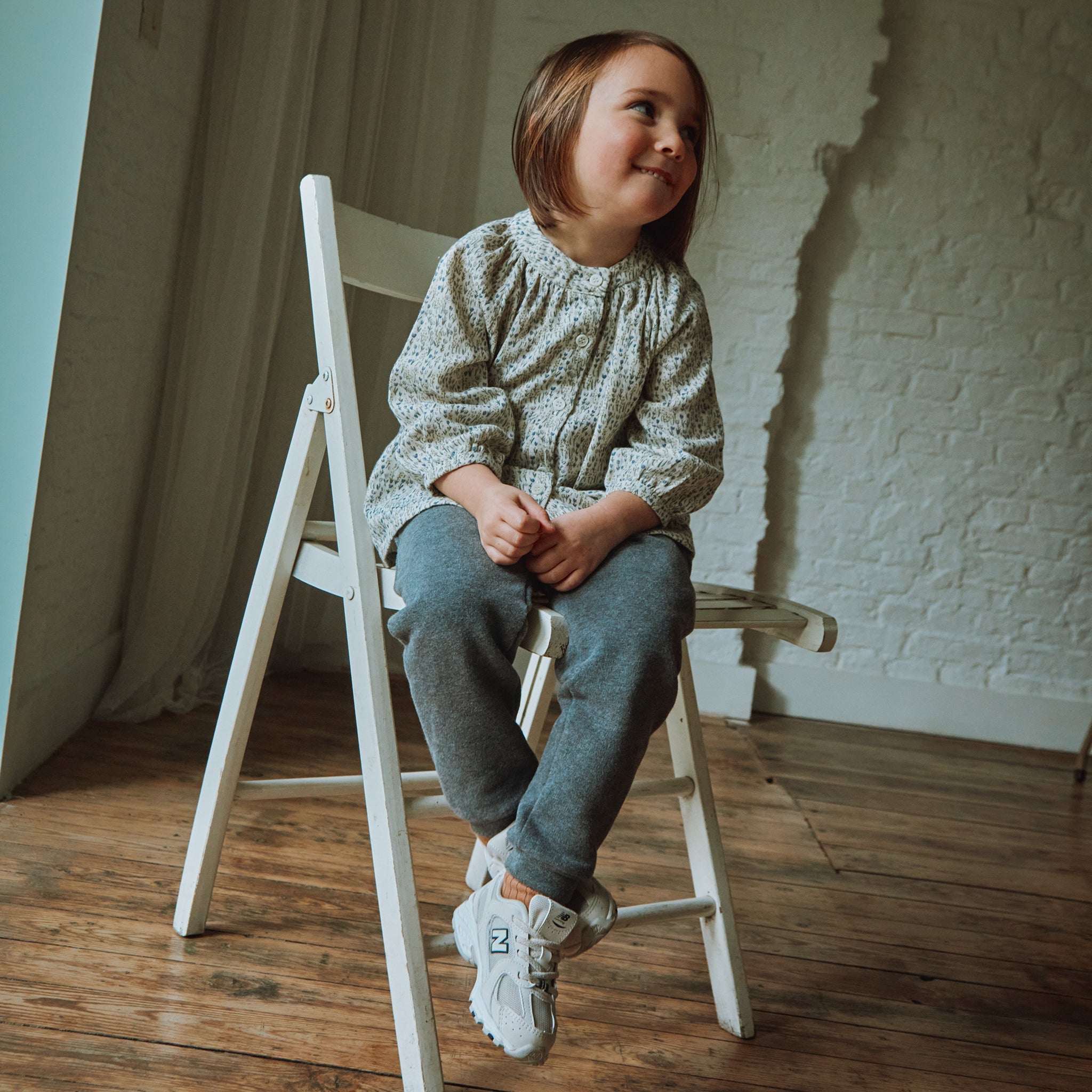 Bluse Pecan Motif Fleuri Lavande Vert