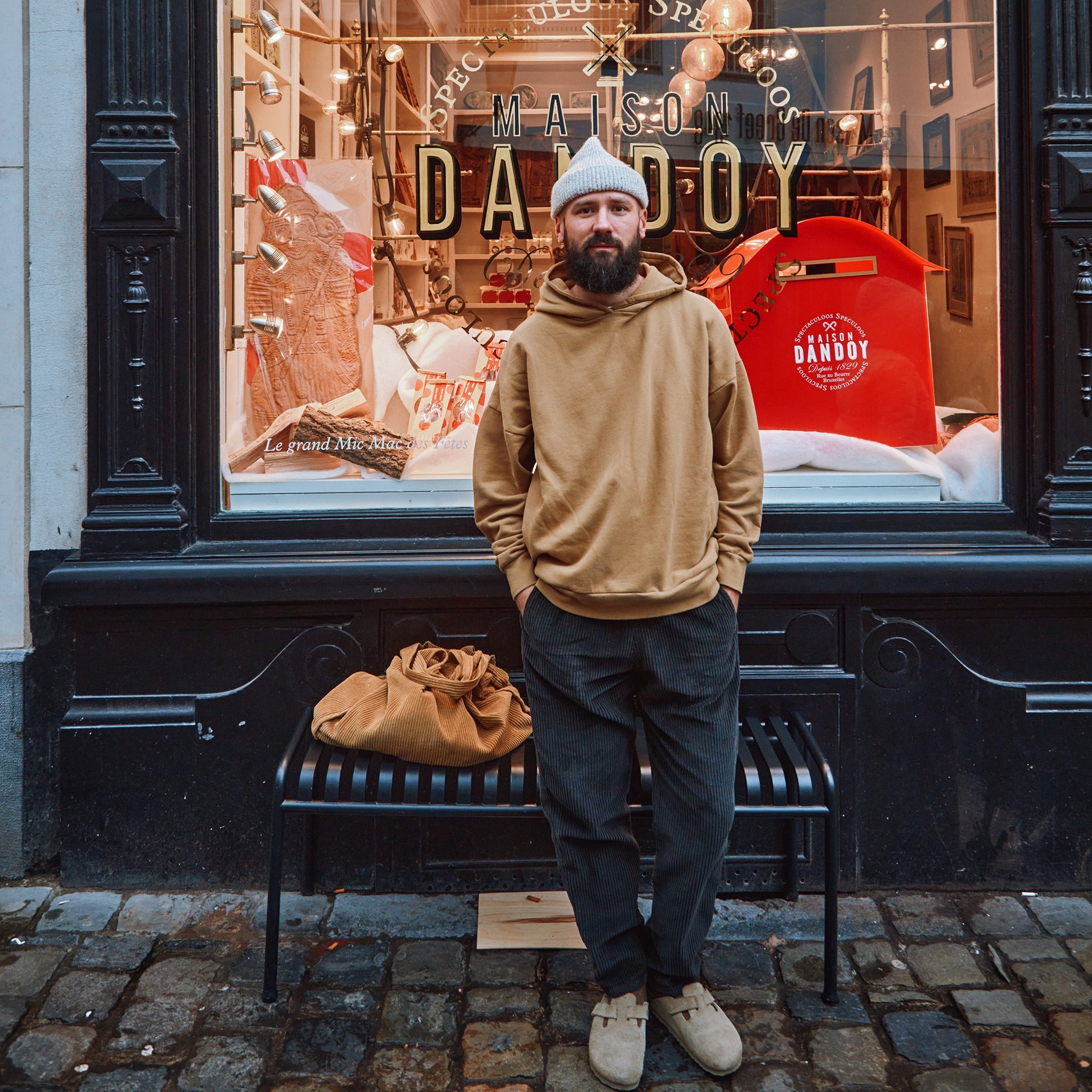 Pantalon adulte Coquelicot Pirate Noir