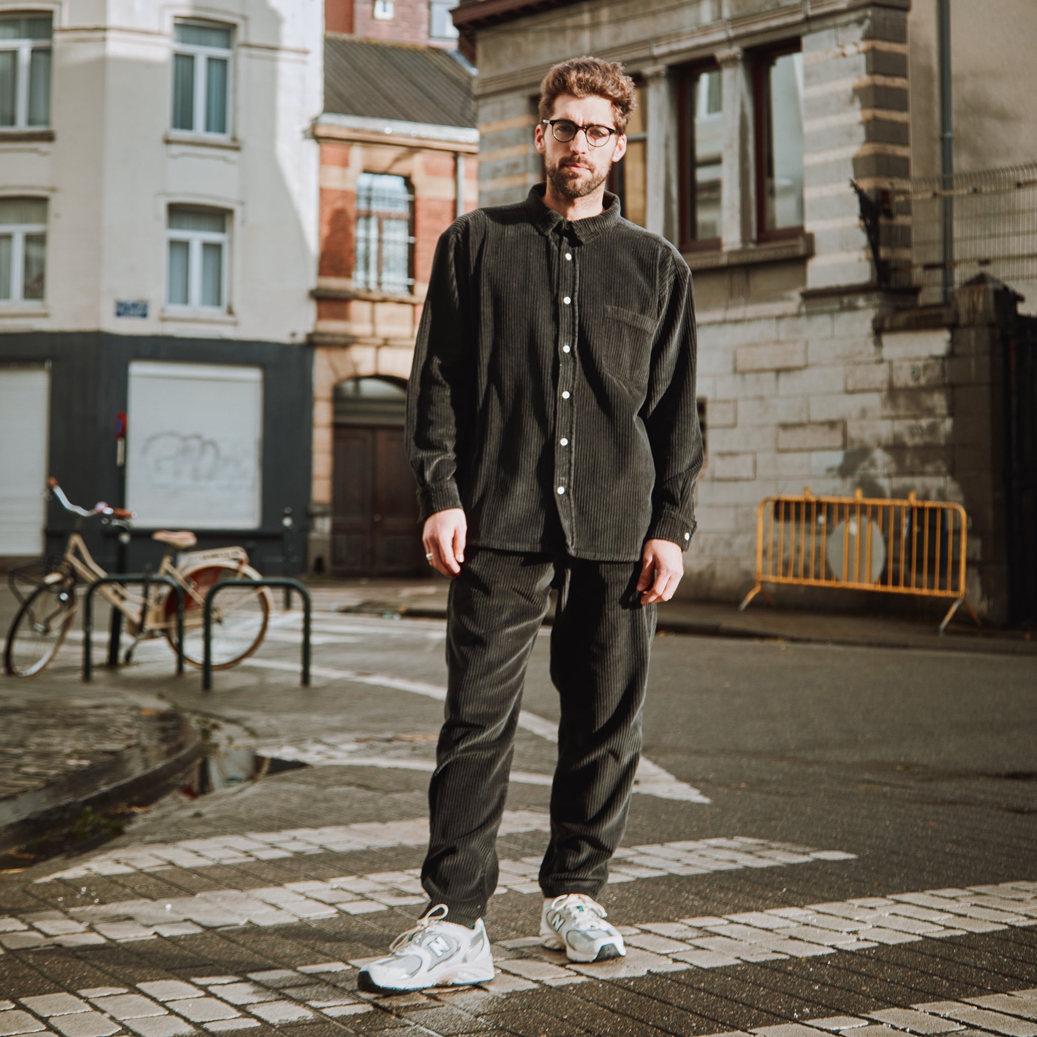 Pantalon adulte Coquelicot Pirate Noir