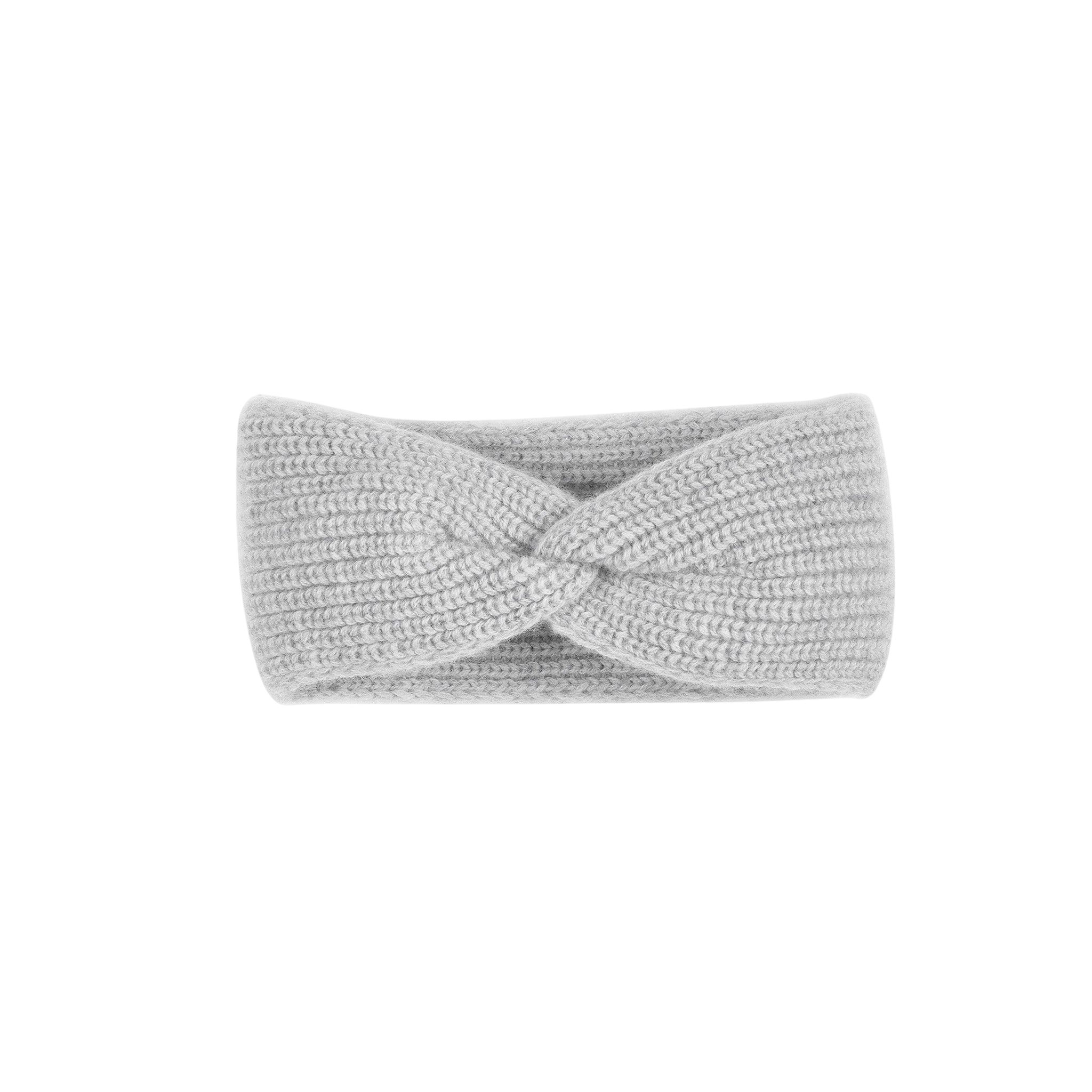 Stirnband Merino-Cashmere Grau