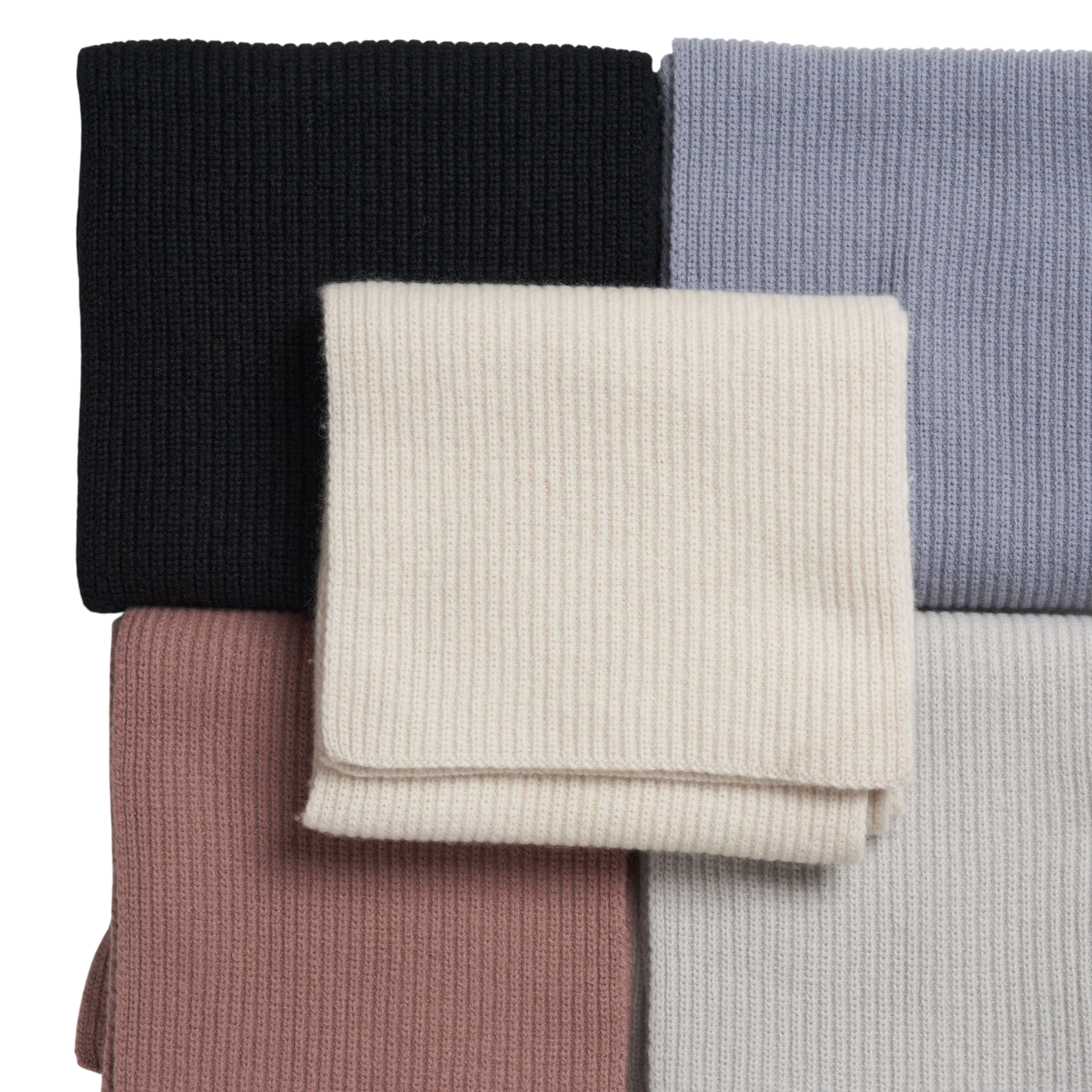 Adult Strickschal Merino-Cashmere Beige