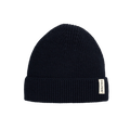 Beanie Merinowolle Marine