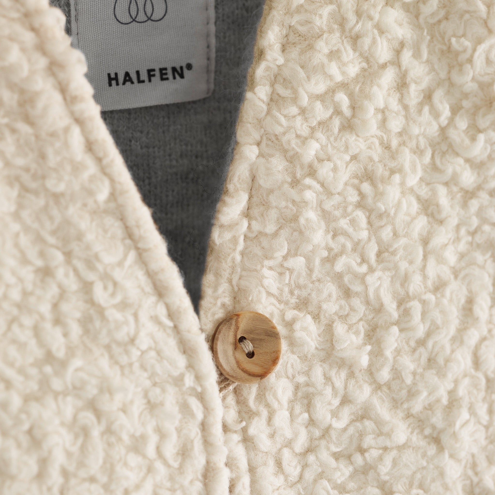 Teddy vest woolwalk nature