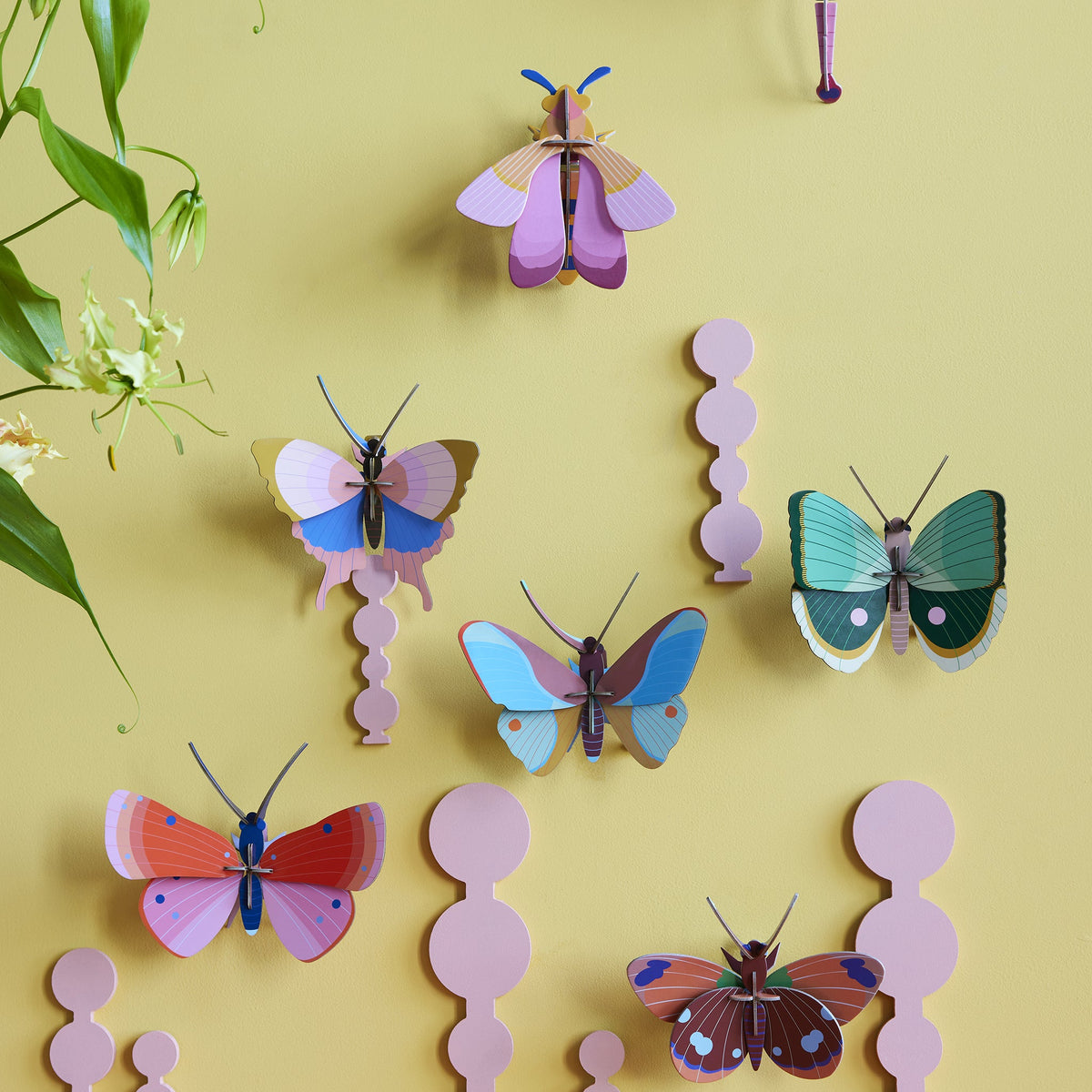 Craft set butterfly Gold Rim