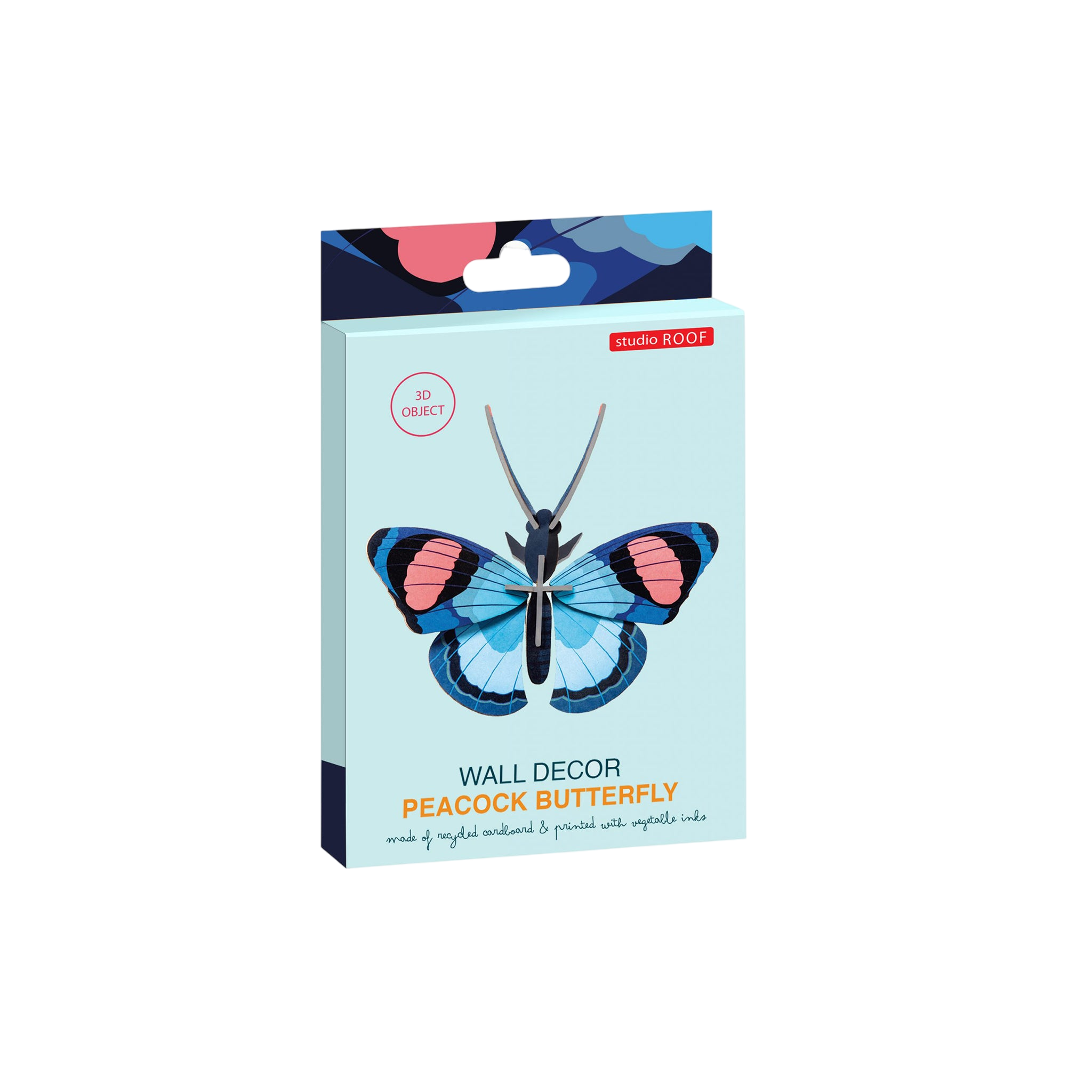 Craft set butterfly peacock eye