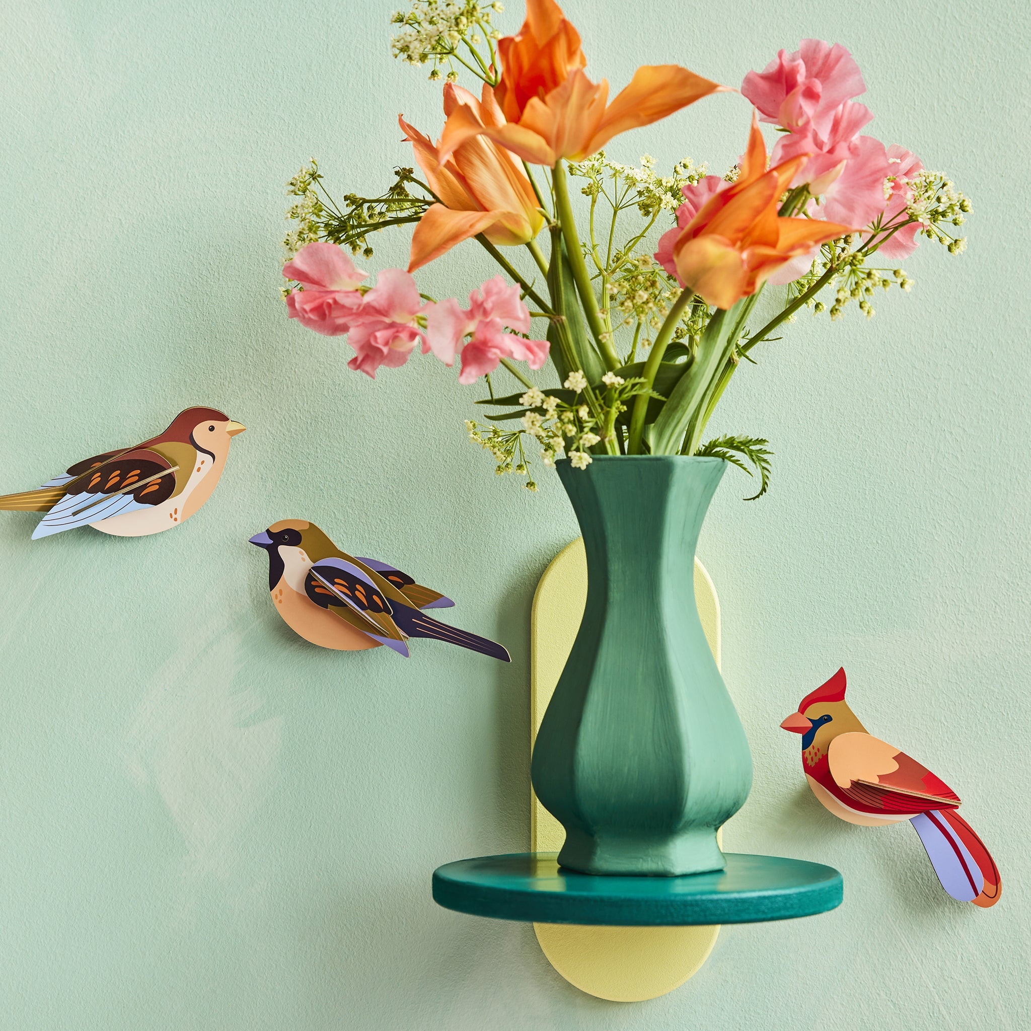 Kit de bricolage couple de moineaux