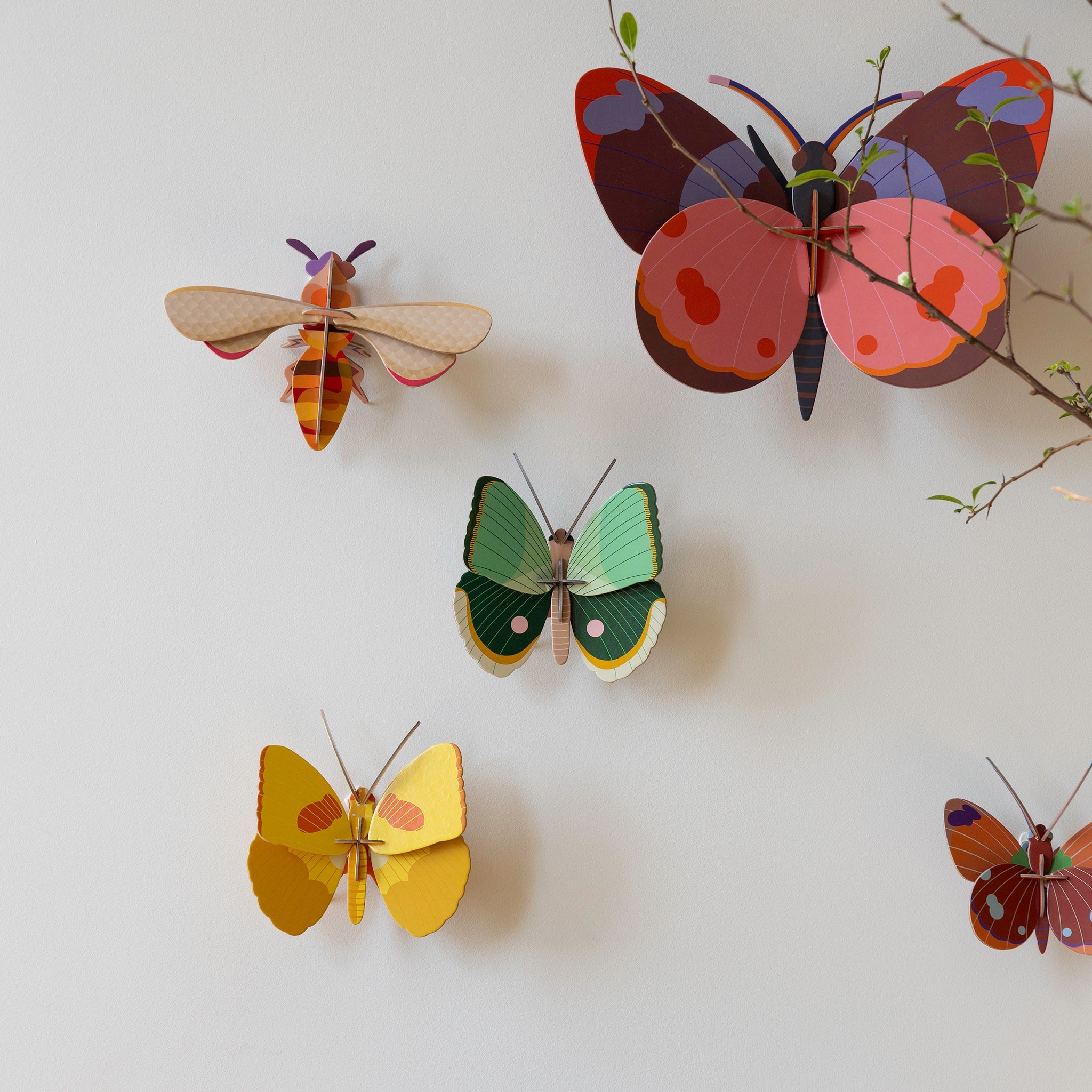 Kit de bricolage Papillon jaune