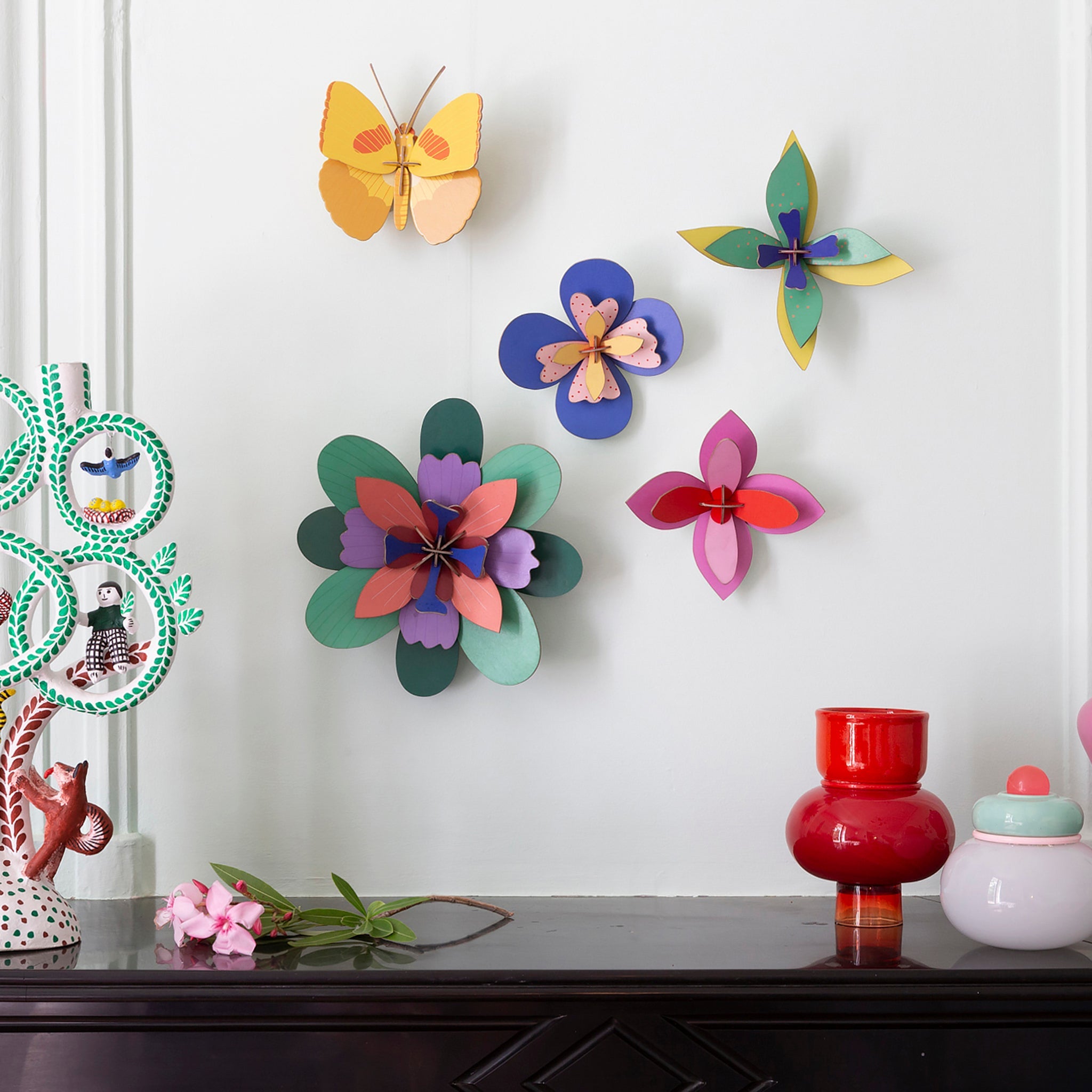 Kit de bricolage Papillon jaune