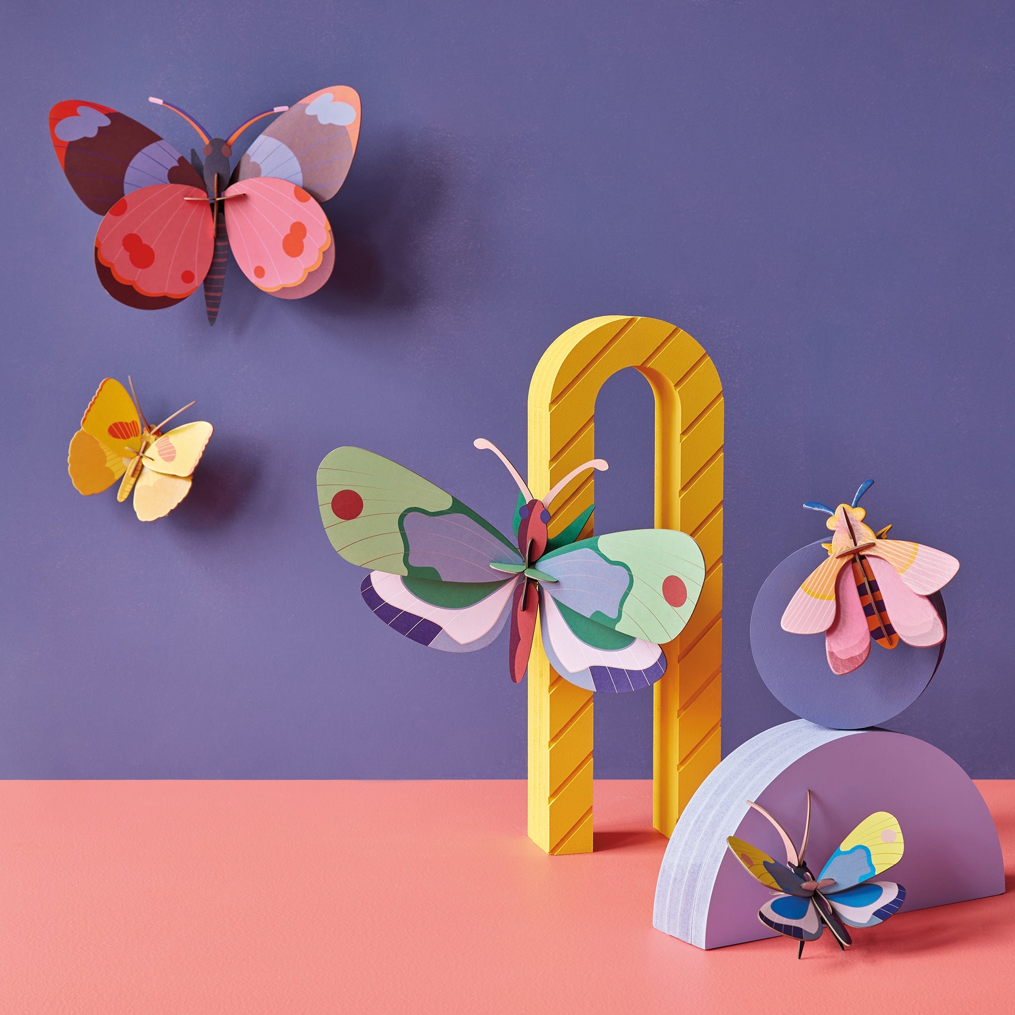 Kit de bricolage Papillon jaune