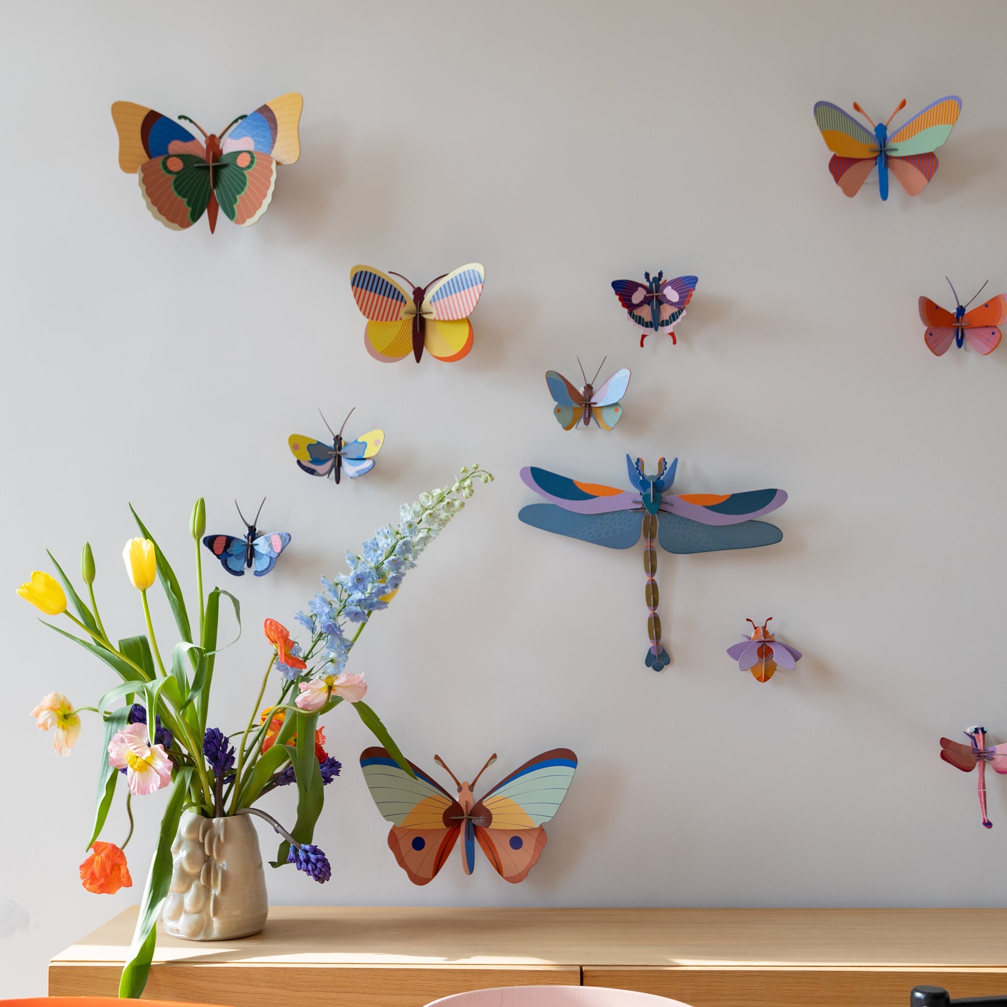 Kit de bricolage Papillon Yellow Monarch