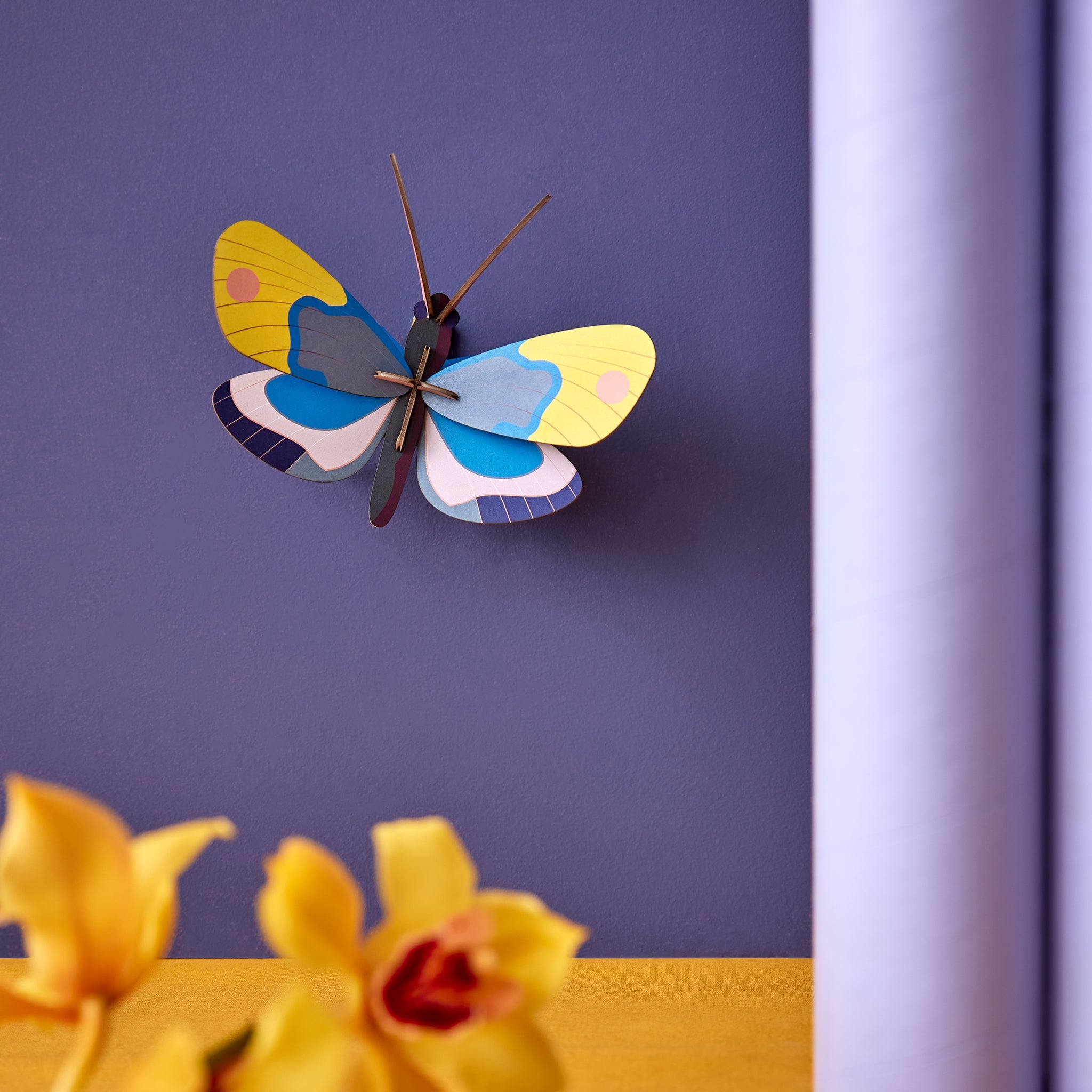Kit de bricolage Papillon Yellow Monarch