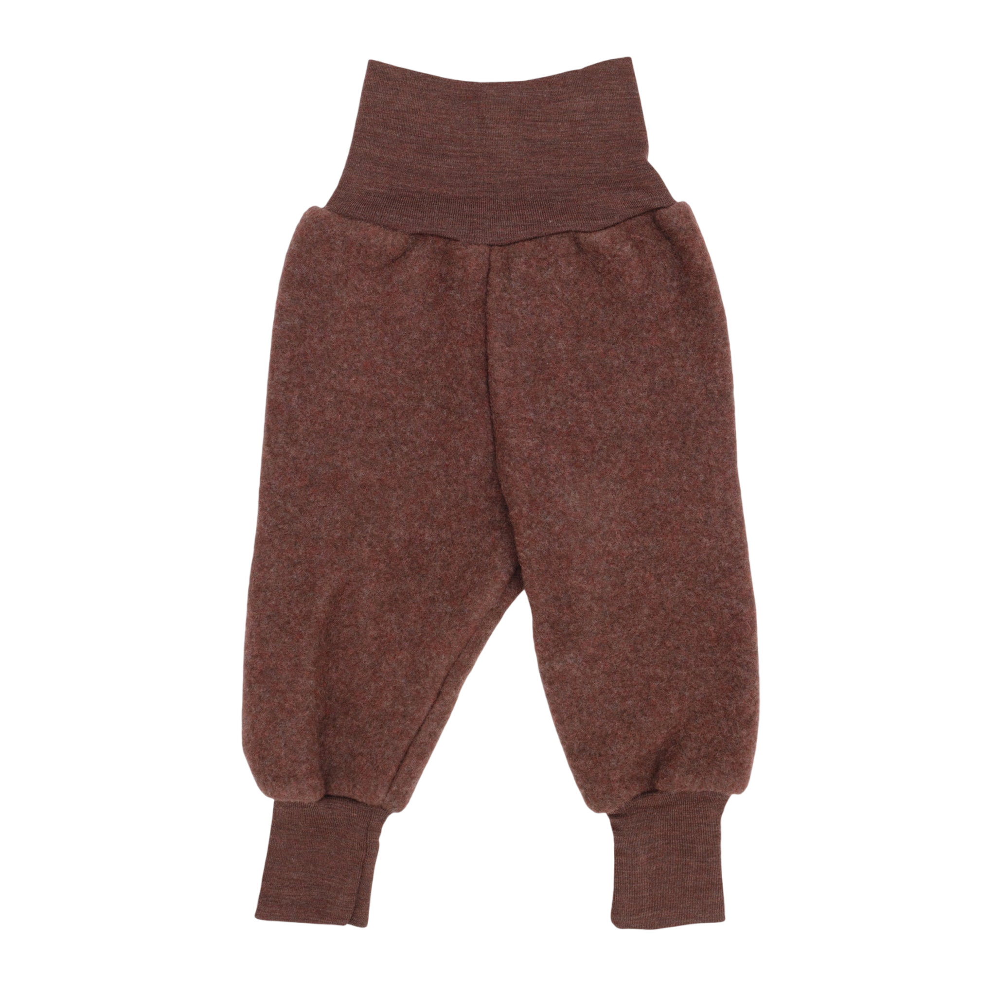 Engel Natur Baby Hose aus Merinowolle Zimt Melange