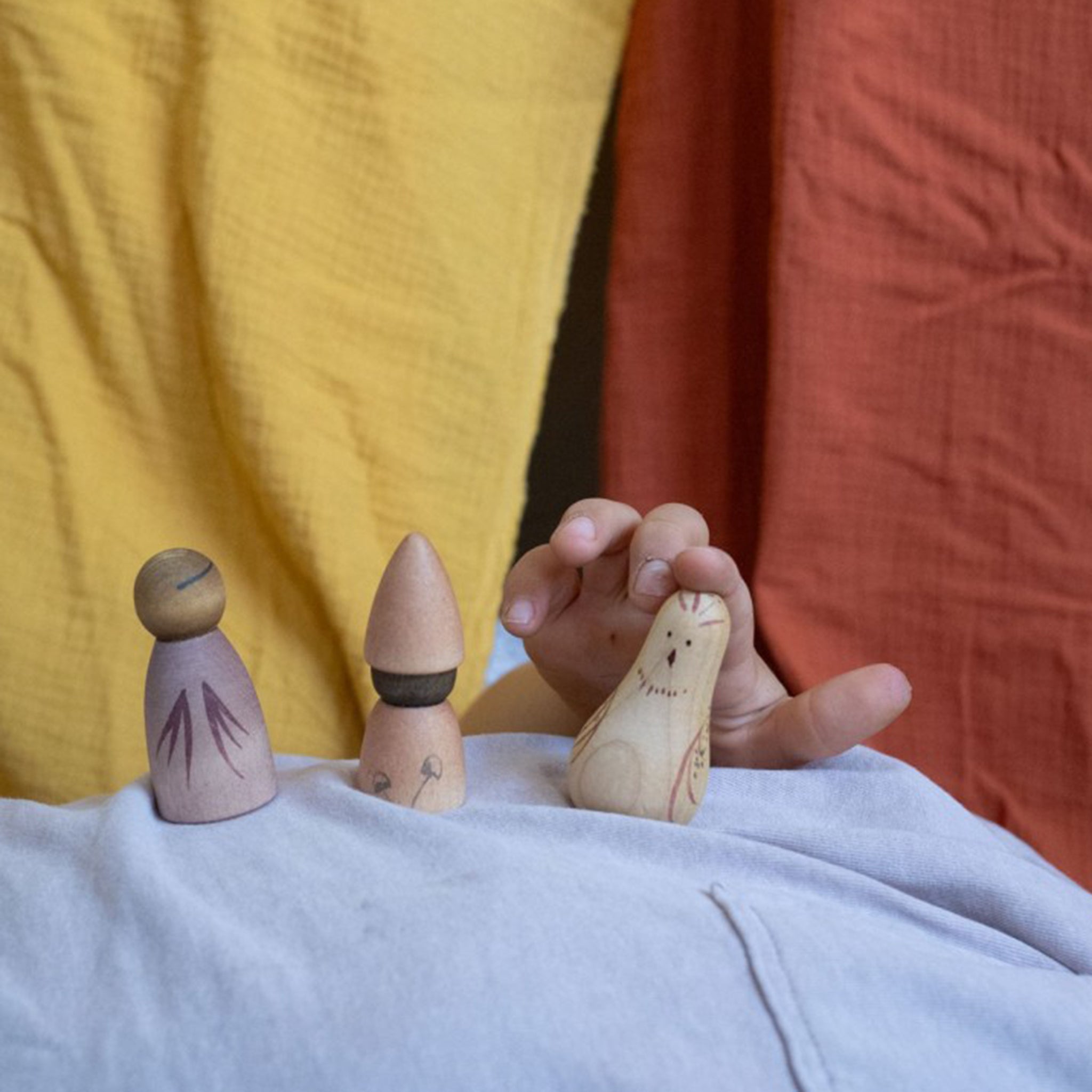 Holzfiguren Moonlight Grapat