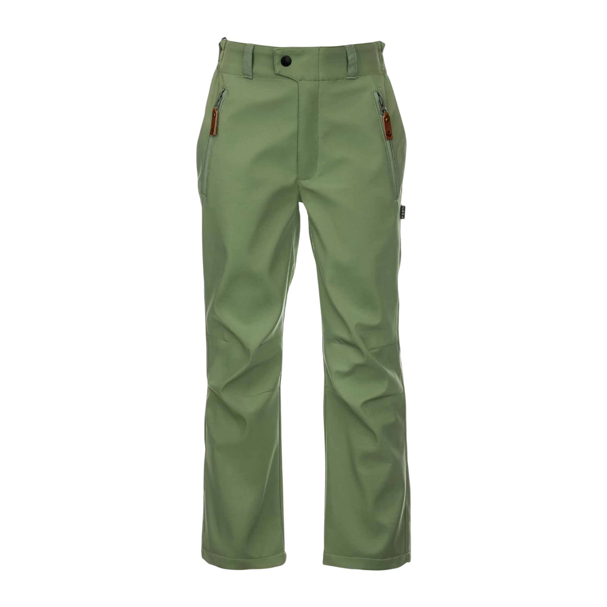 Kids Ada Soft Shell Pants Hedge Green