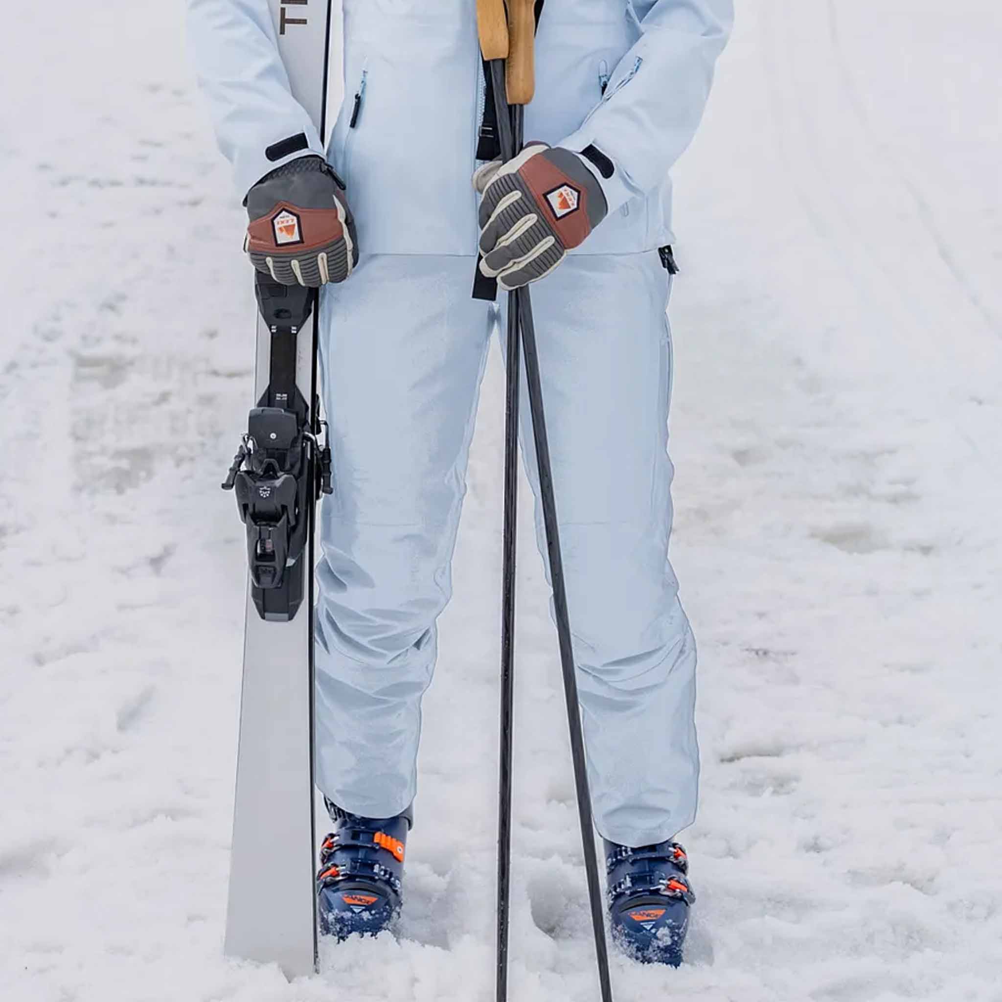 Women's 3-layer pants Amelia ice water