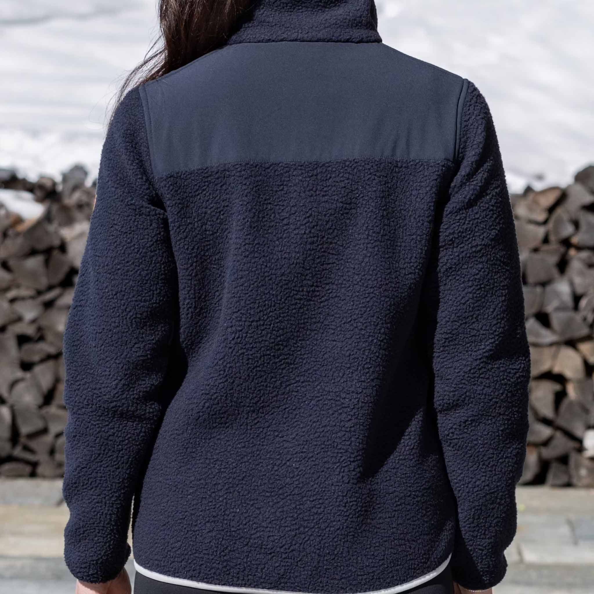 Frauen Jacke Sherpa Anisa dark navy