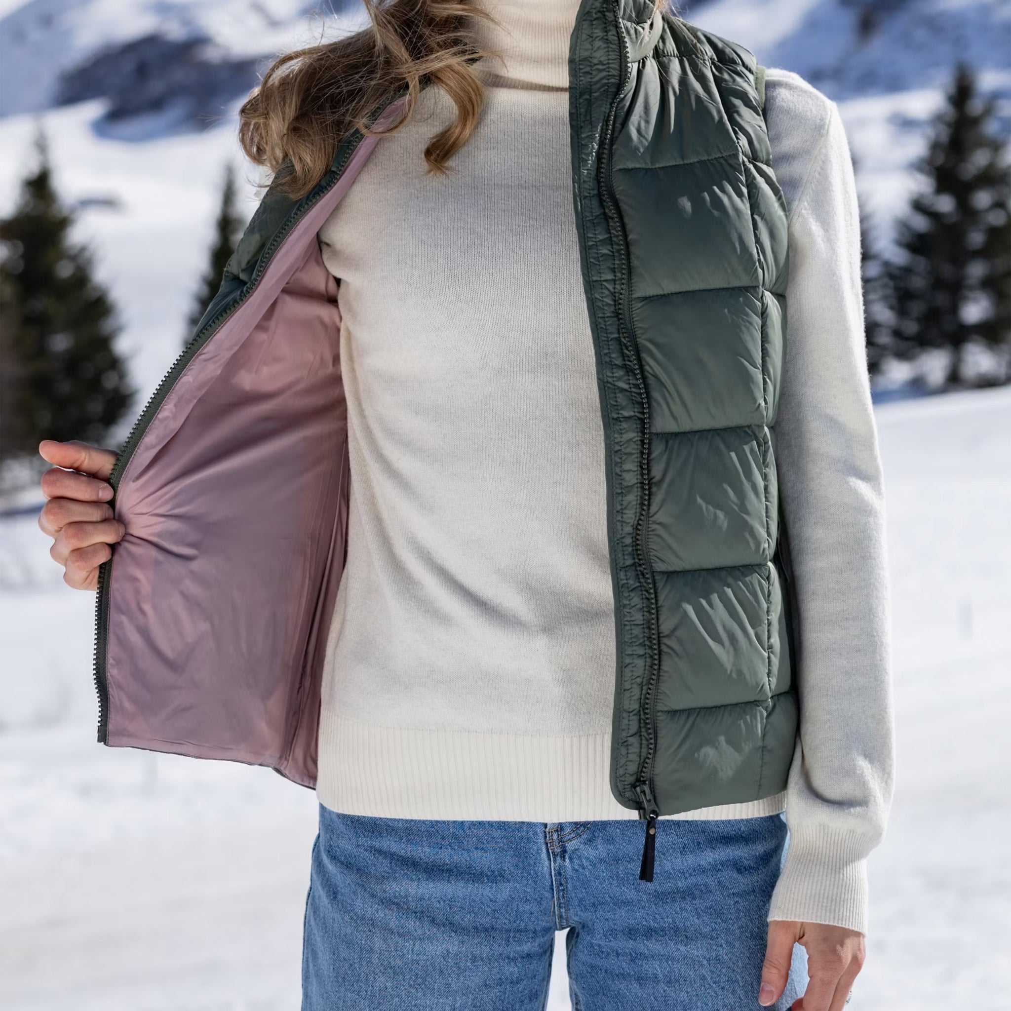 Frauen Weste Thermo Betty thyme