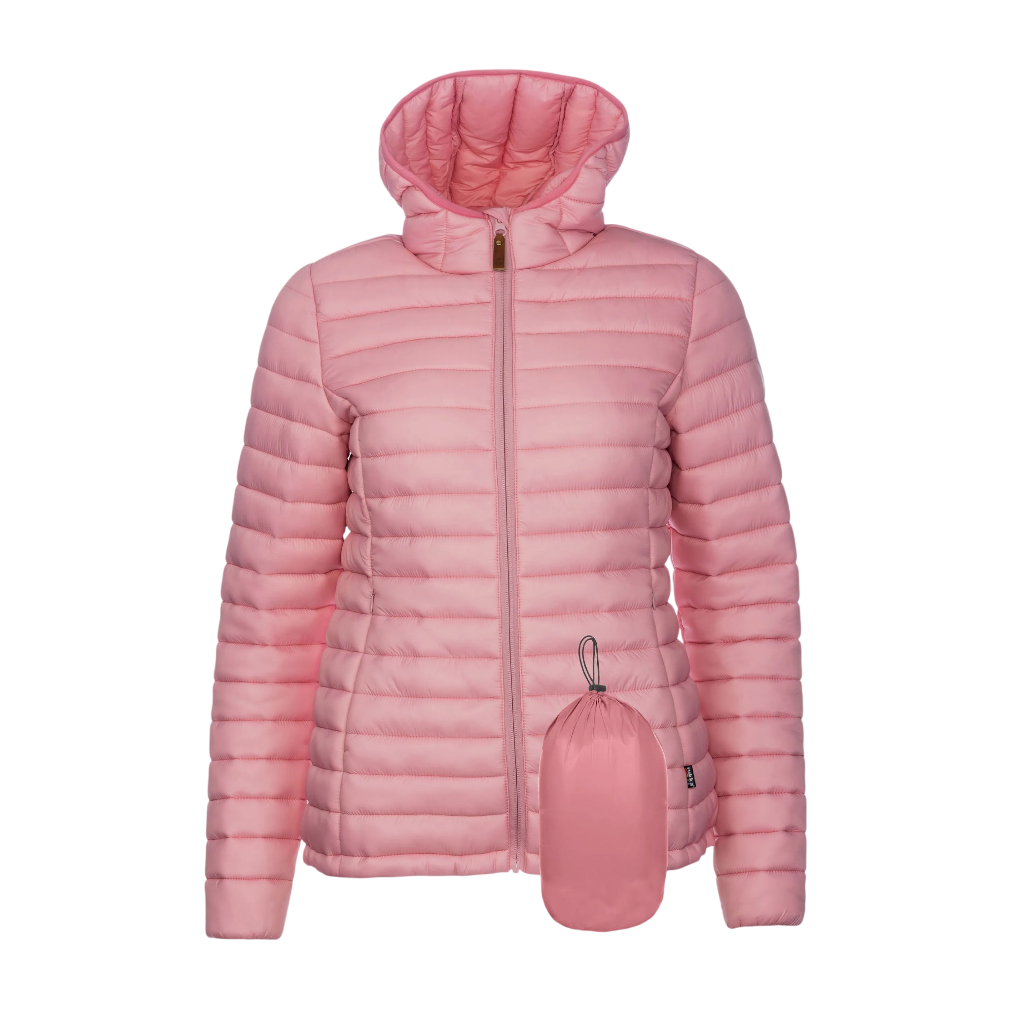 Frauen Jacke Hood Pac Jac pink