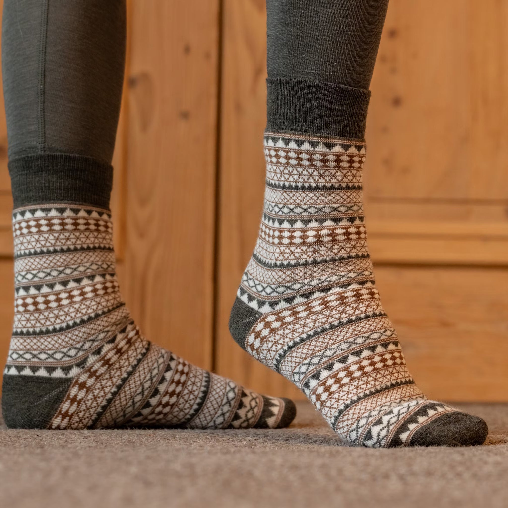 Frauen Socken Inga Wool Rosin