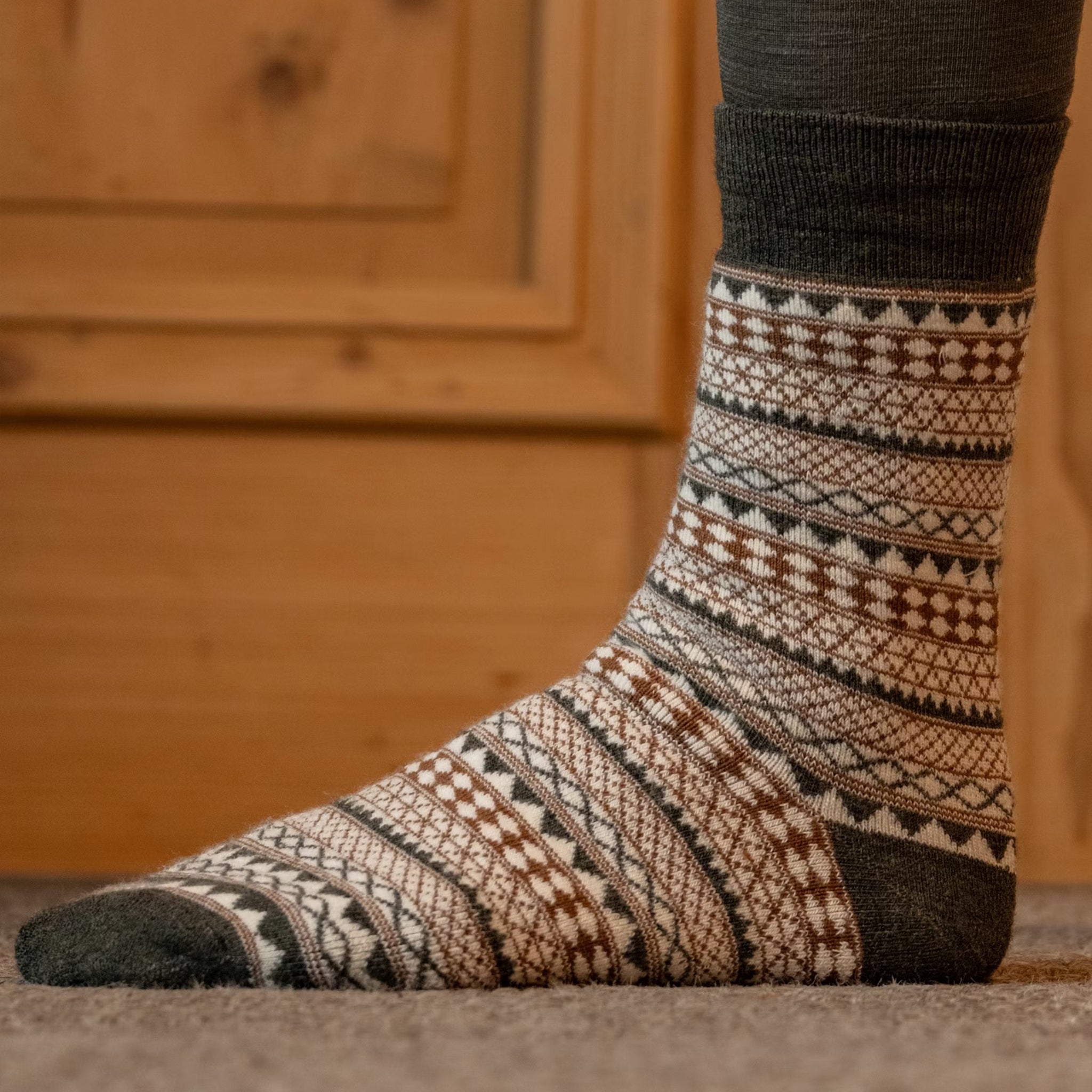 Frauen Socken Inga Wool Rosin