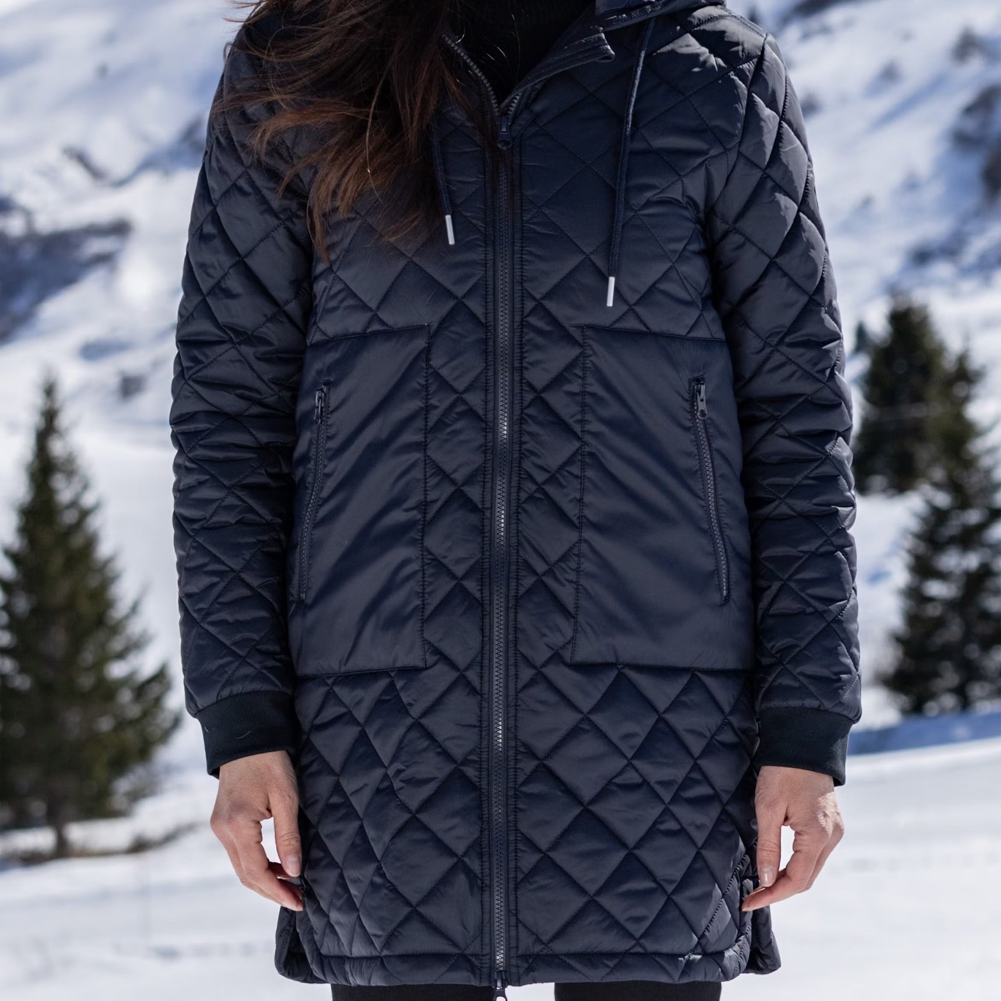 Femmes Juniper Manteau thermique femme dark navy