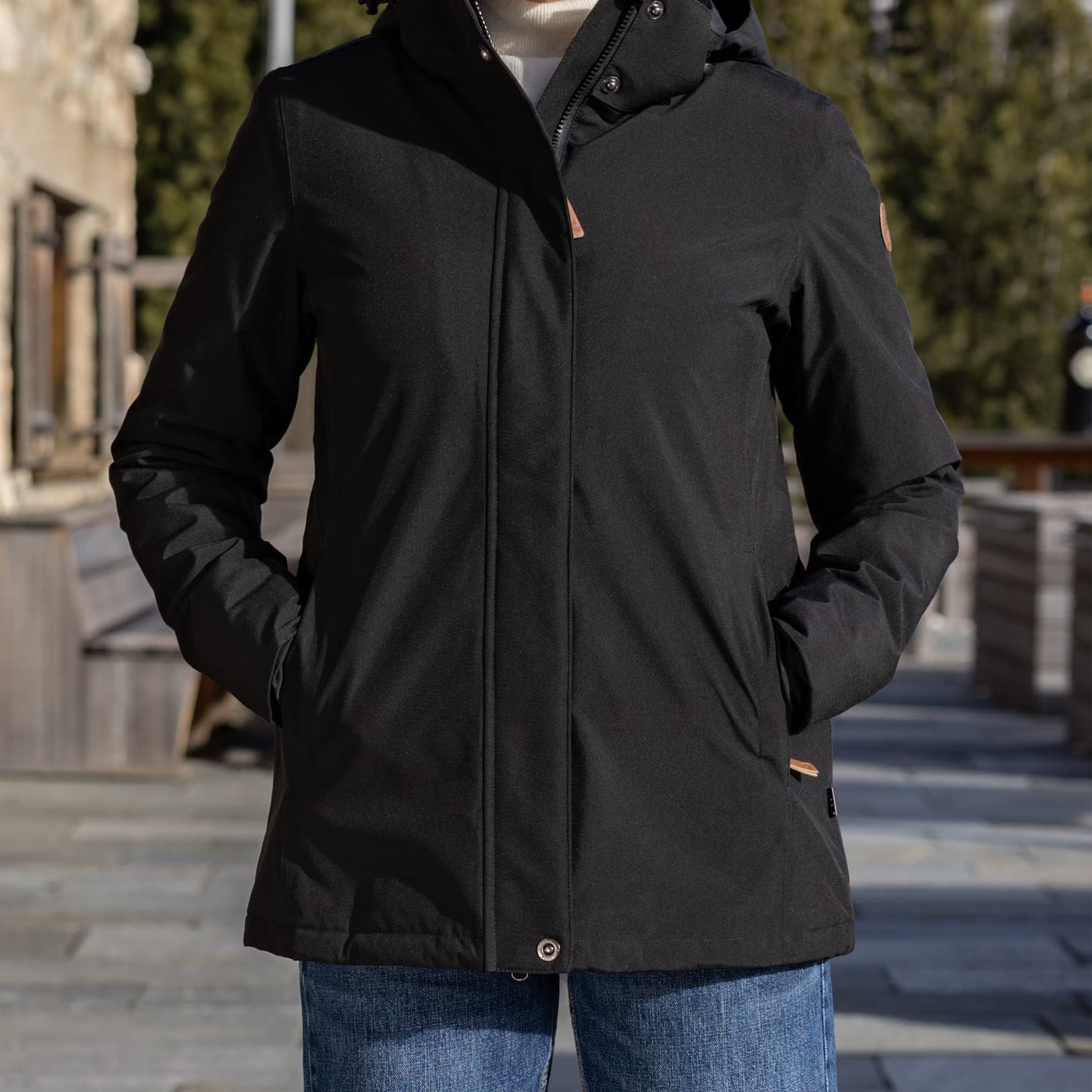 Femmes Lani Veste d'hiver pour femmes black