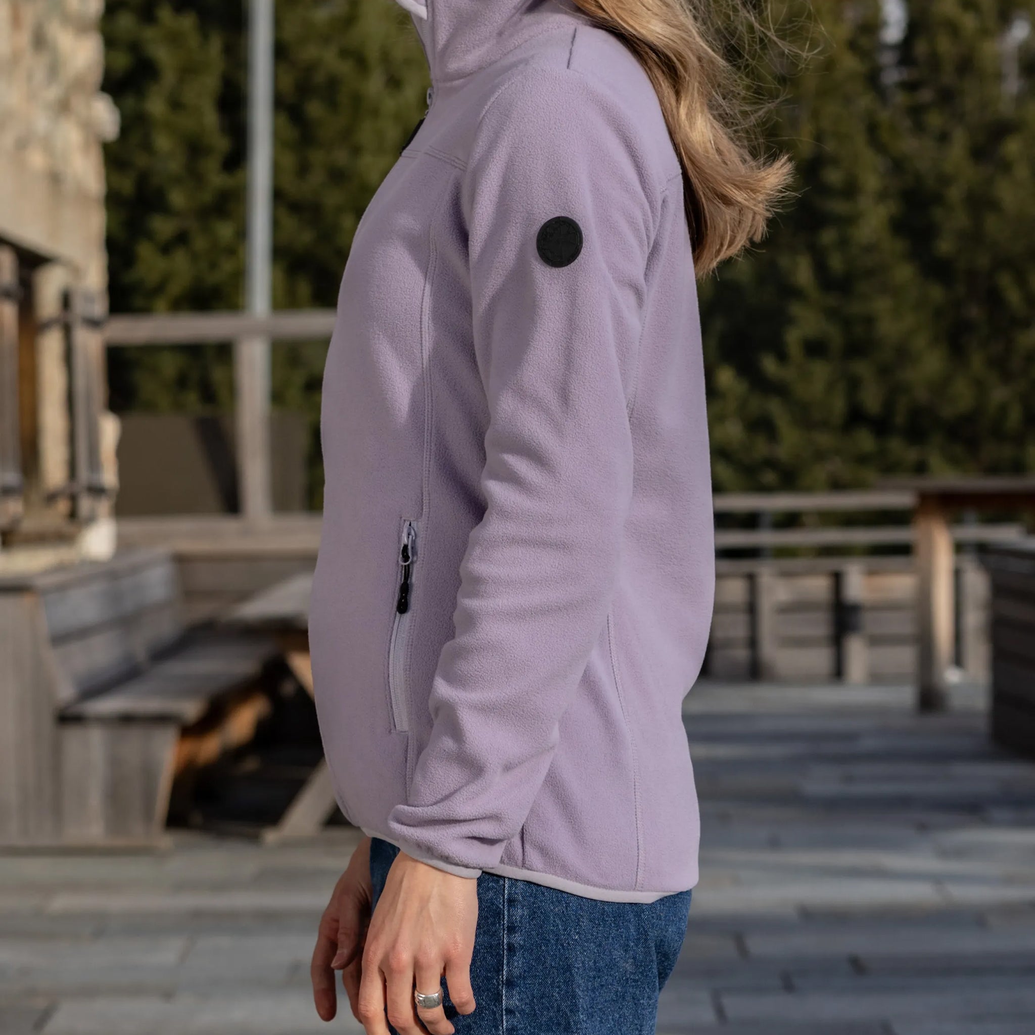 Women's fleece jacket Maika Aura