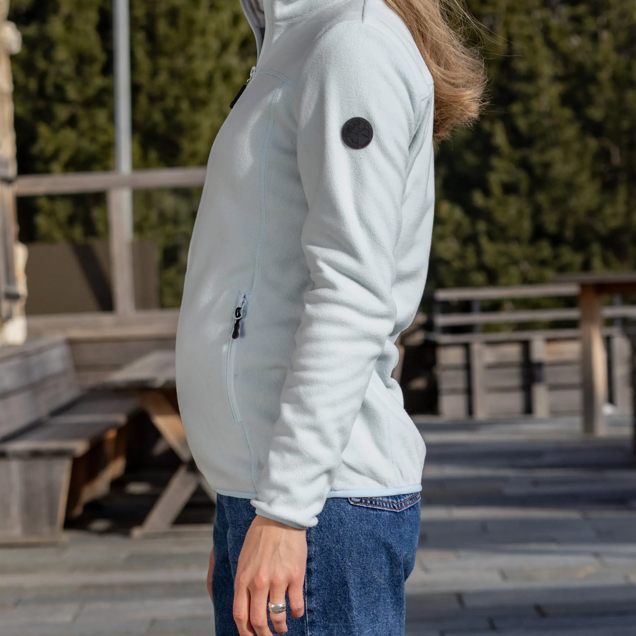 Frauen Fleecejacke Maika Ice Water