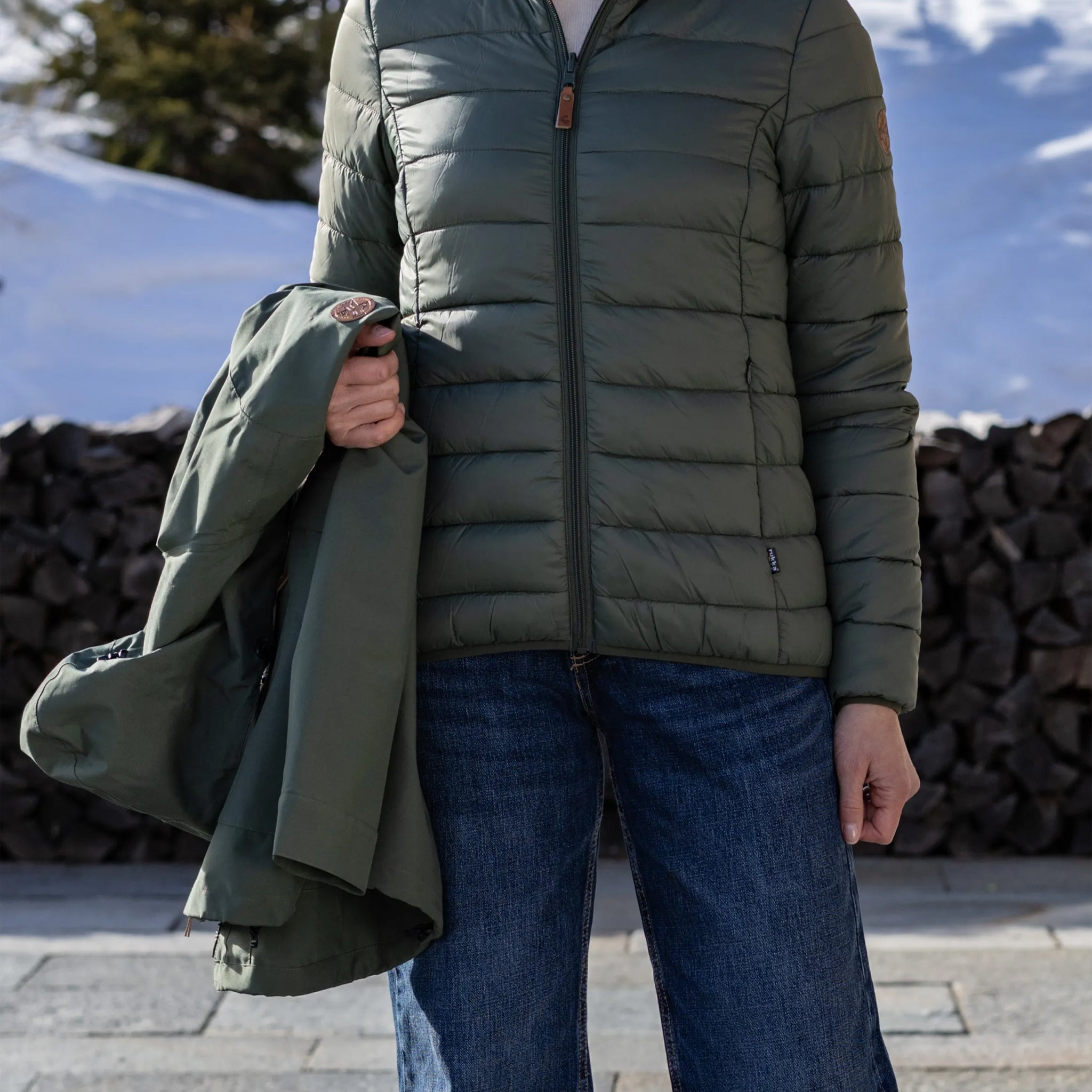 Femmes Melanie Manteau d'hiver thyme