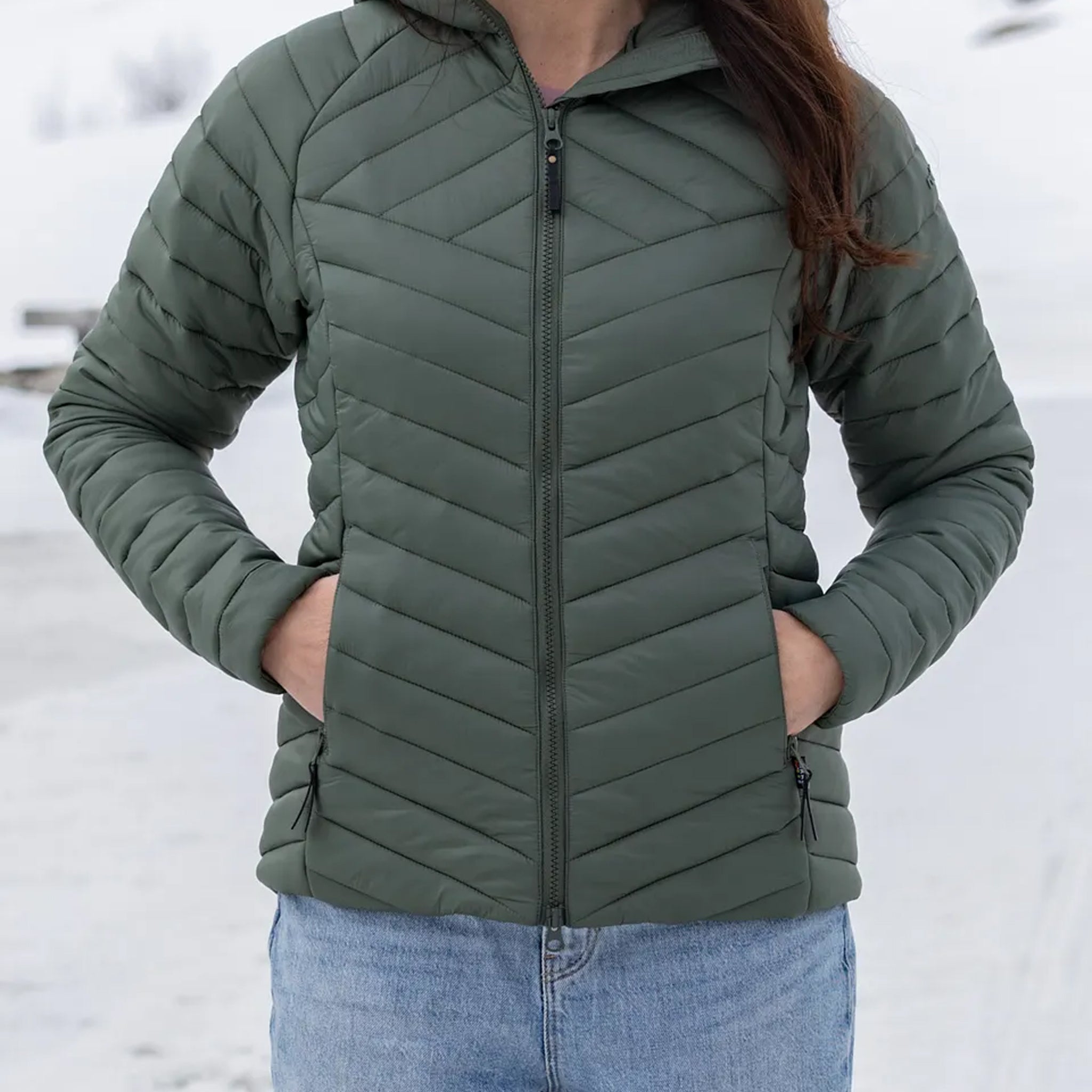 Frauen Jacke  Thermo Pac Puffer thyme