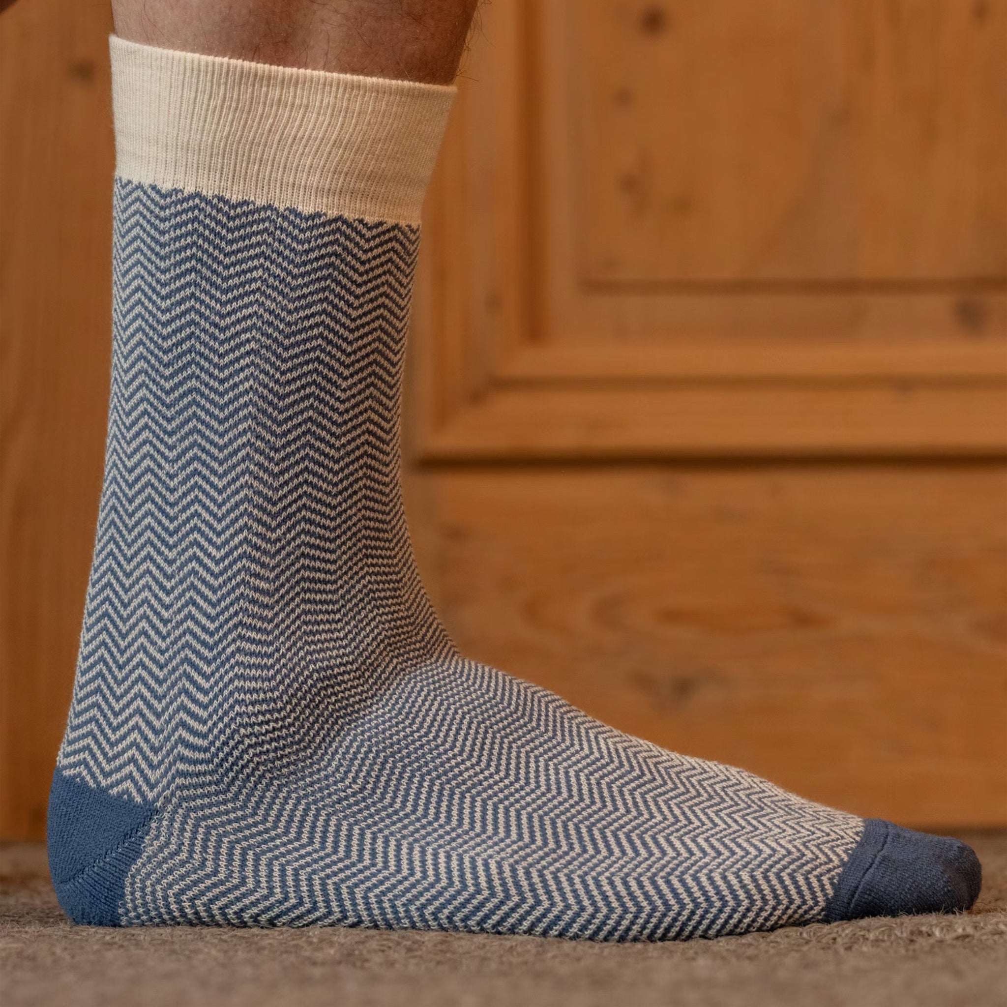 Women's socks Rea Cotton Blue Mirage