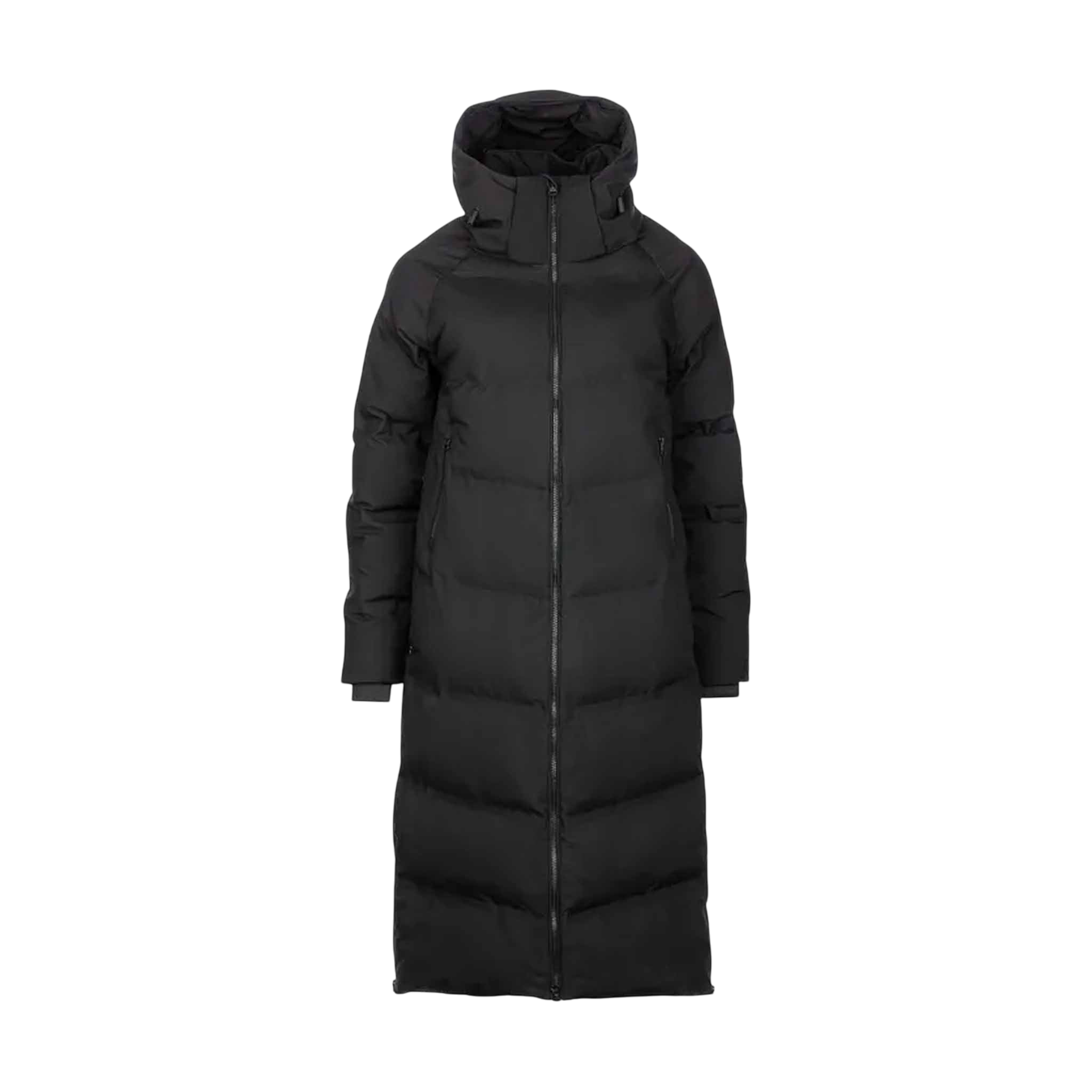 Femmes Vala Manteau d'hiver long femme black
