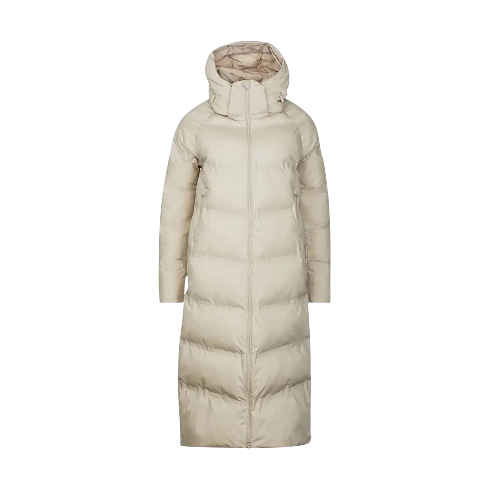Femmes Vala Manteau d'hiver long silver lining