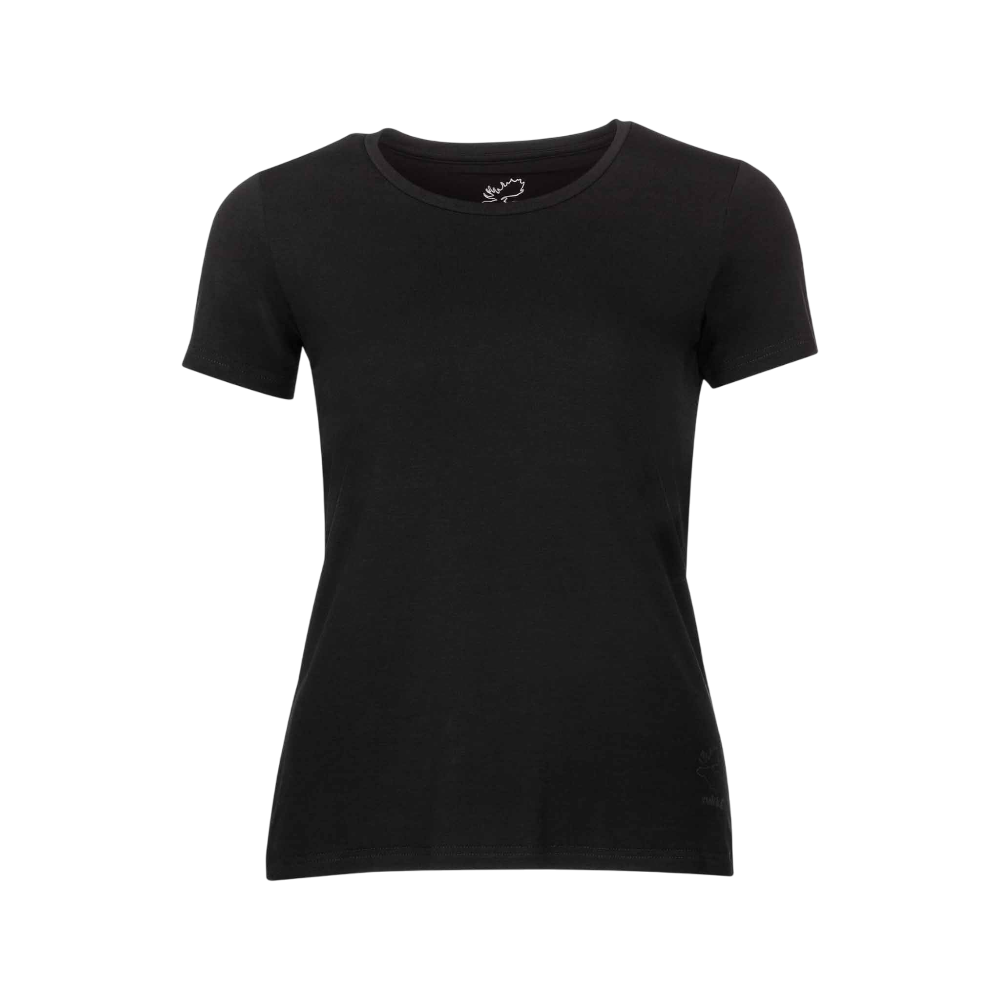 Women's short sleeve shirt Vital Black