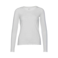 Frauen Langarm Shirt Vital White