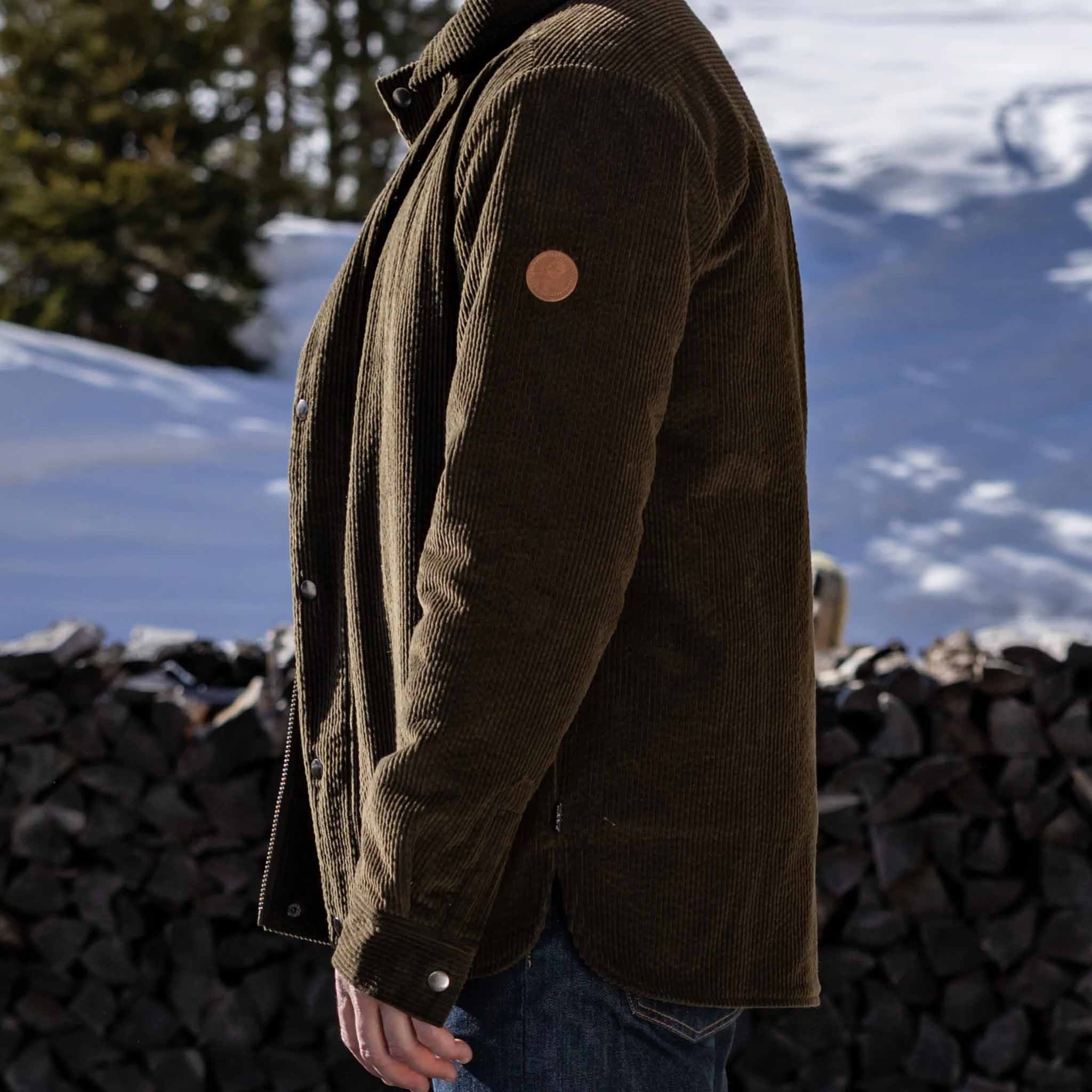 Women's jacket Cord West Rosin