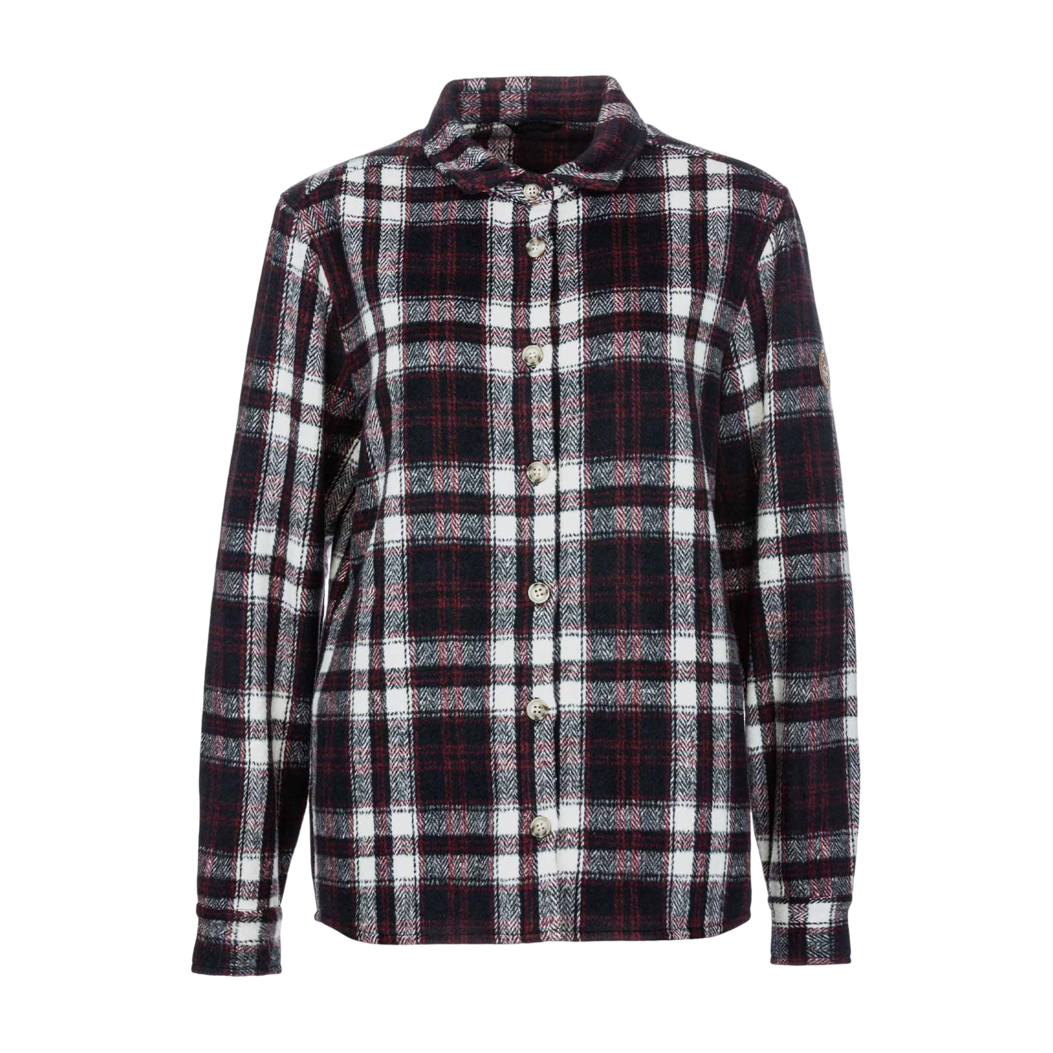 Frauen Fleece Hemd Willa Dark Navy